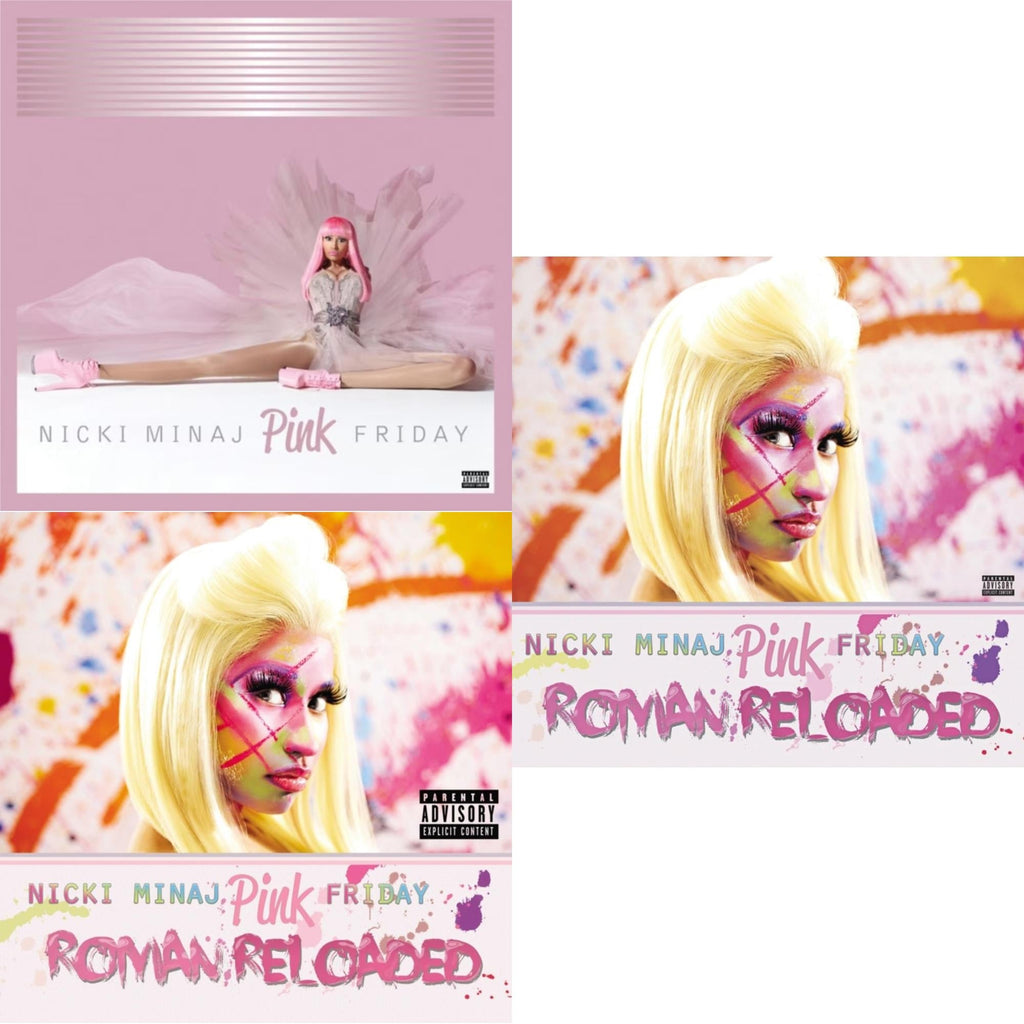 Pink Friday (10Th Anniversary/Pink Vinyl/2LP) & Pink Friday...Roman Reloaded (3LP) & Pink Friday...Roman Reloaded (2LP)