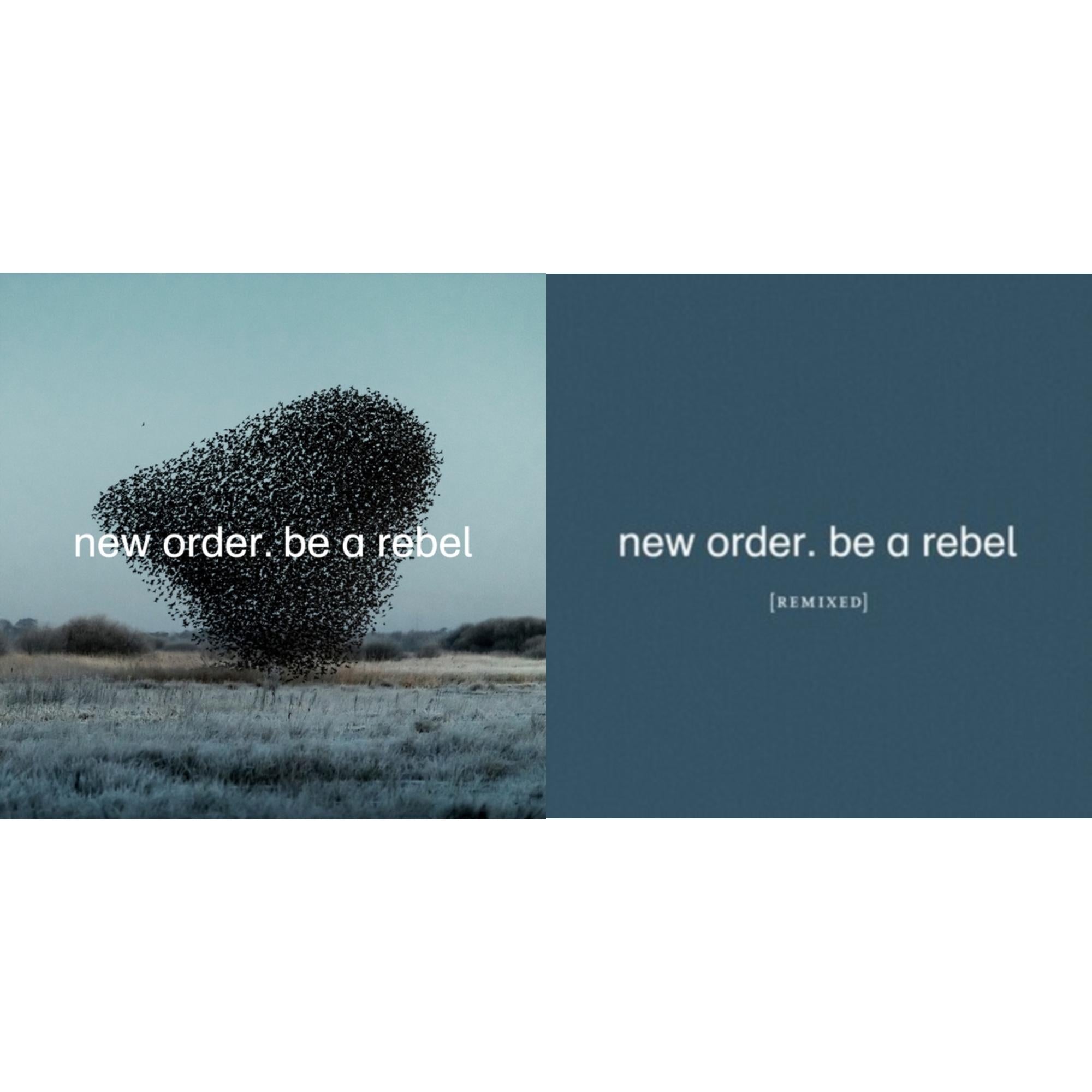 New Order - Be A Rebel & Be A Rebel Remixed (Limited Edition/Clear LP Vinyl)