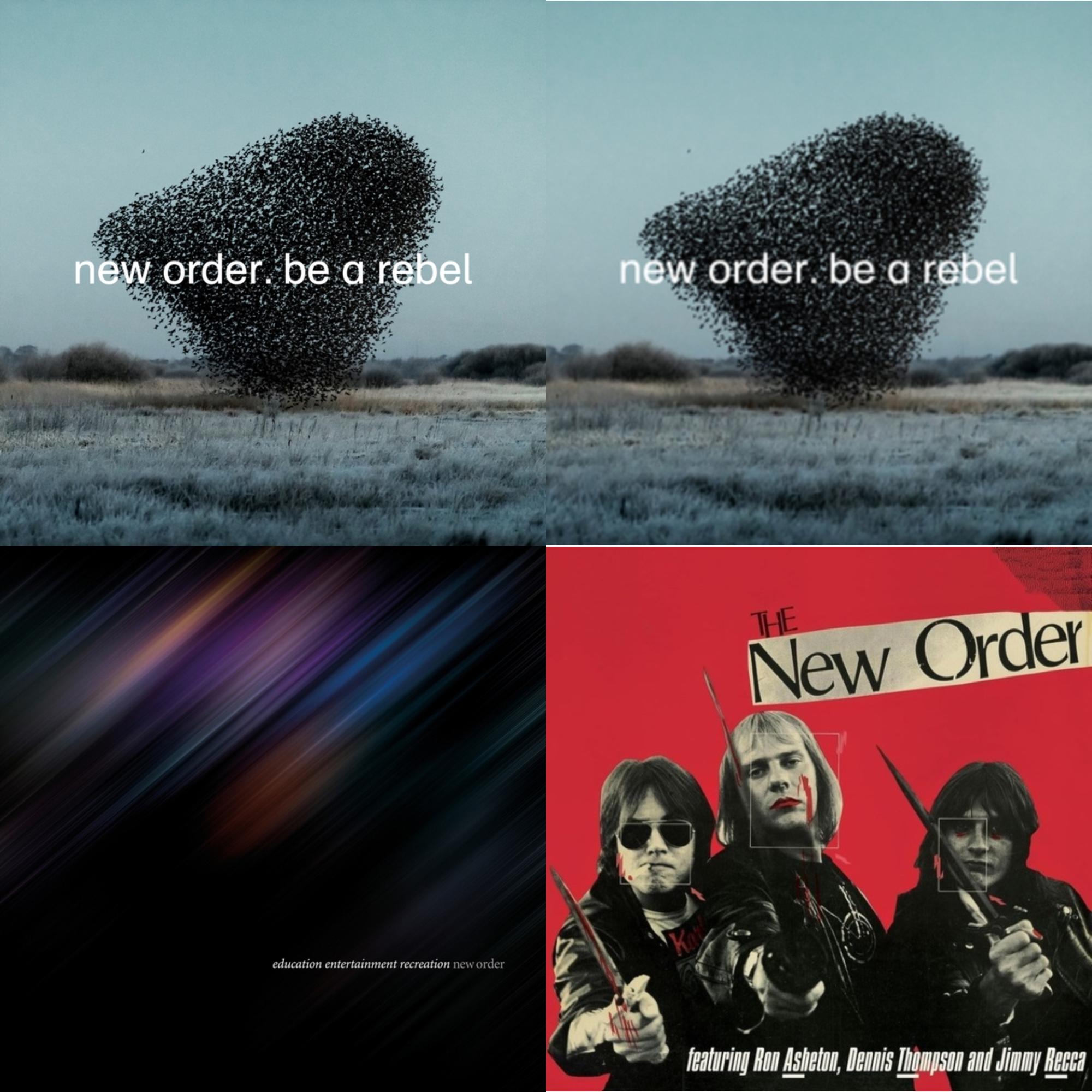 Education Entertainment Recreation (Live) & Be A Rebel Ep & Be A Rebel & New Order (Marble LP Vinyl)
