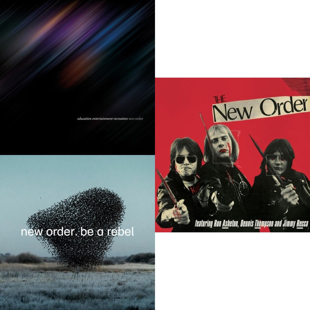 Education Entertainment Recreation (Live) & Be A Rebel & New Order (Marble LP Vinyl)
