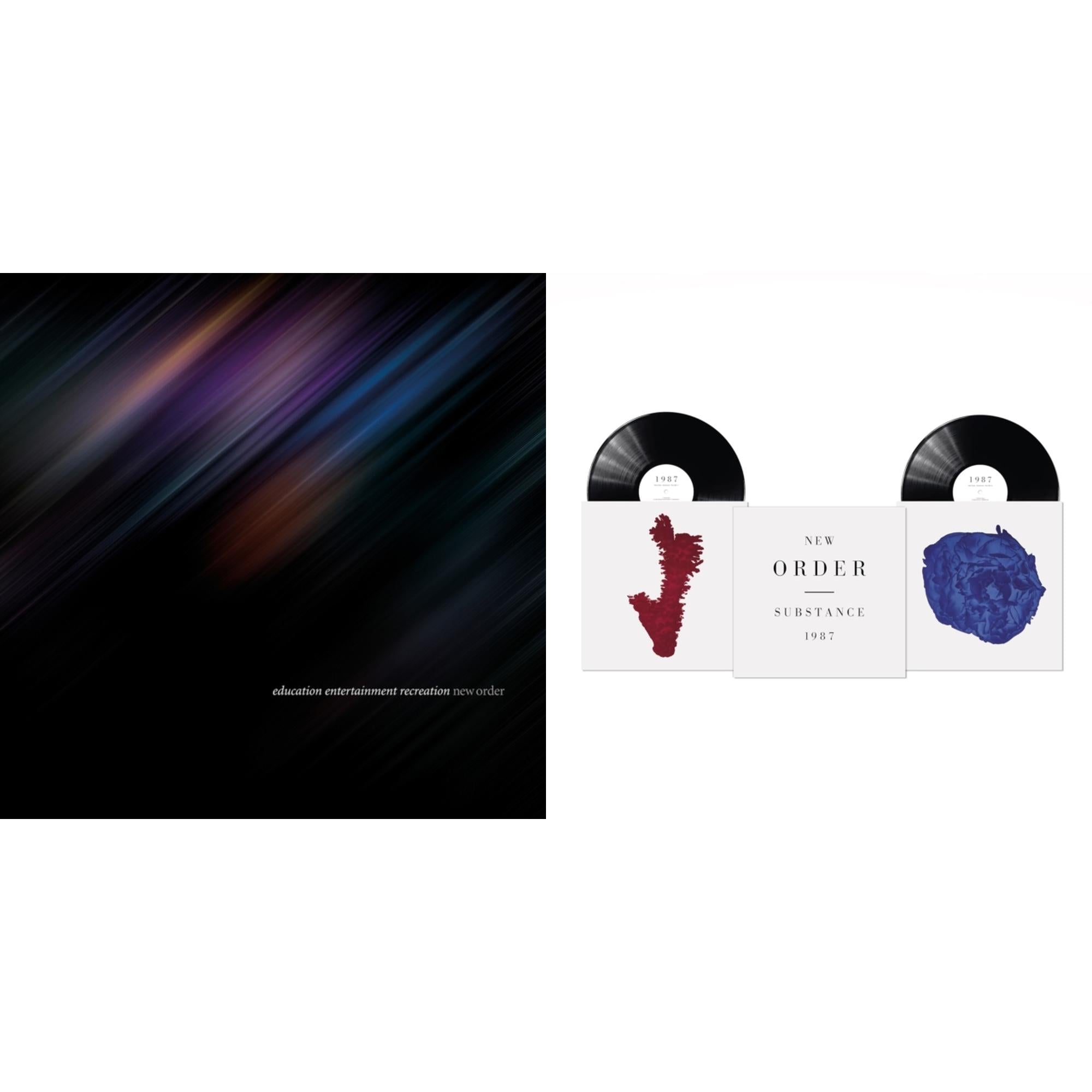 Education Entertainment Recreation (Live) & Substance (2023 Reissue) (2LP)