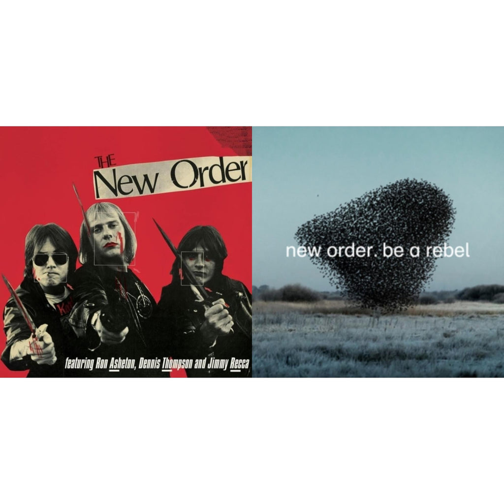 New Order - New Order (Marble LP Vinyl) & Be A Rebel Ep