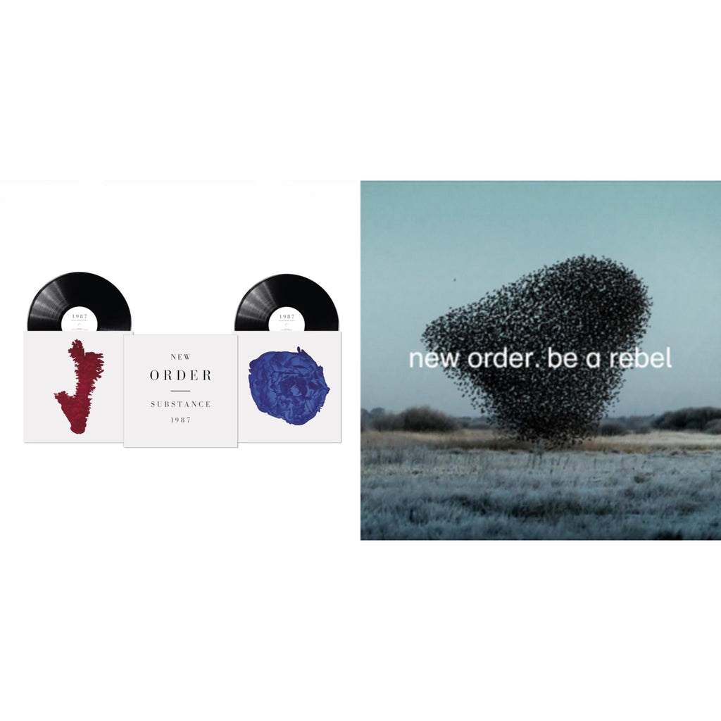 New Order - Substance (2023 Reissue) (2LP) & Be A Rebel Ep