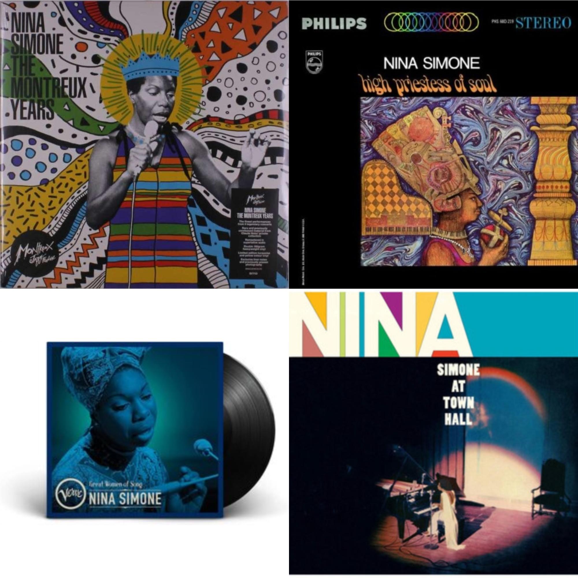 Nina Simone: The Montreux Years (2LP) & High Priestess Of Soul & Great Women Of Song: Nina Simone & At Town Hall
