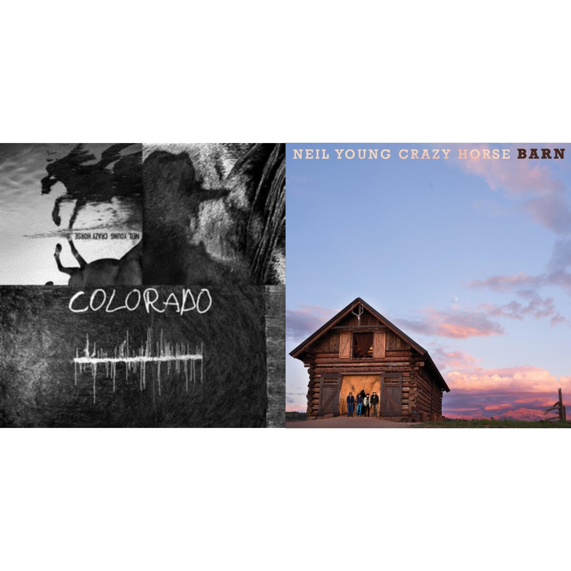 Neil & Crazy Horse Young - Barn (Deluxe Edition/LP/CD/Blu-Ray) & Colorado (3-Sided 2LP/7Inch)