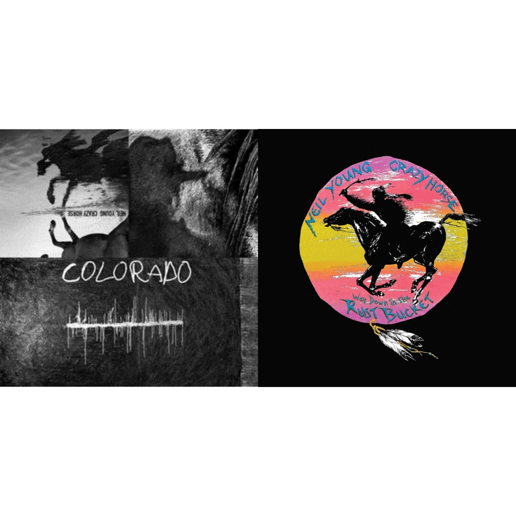 Neil & Crazy Horse Young - Way Down In The Rust Bucket (4LP) & Colorado (3-Sided 2LP/7Inch)