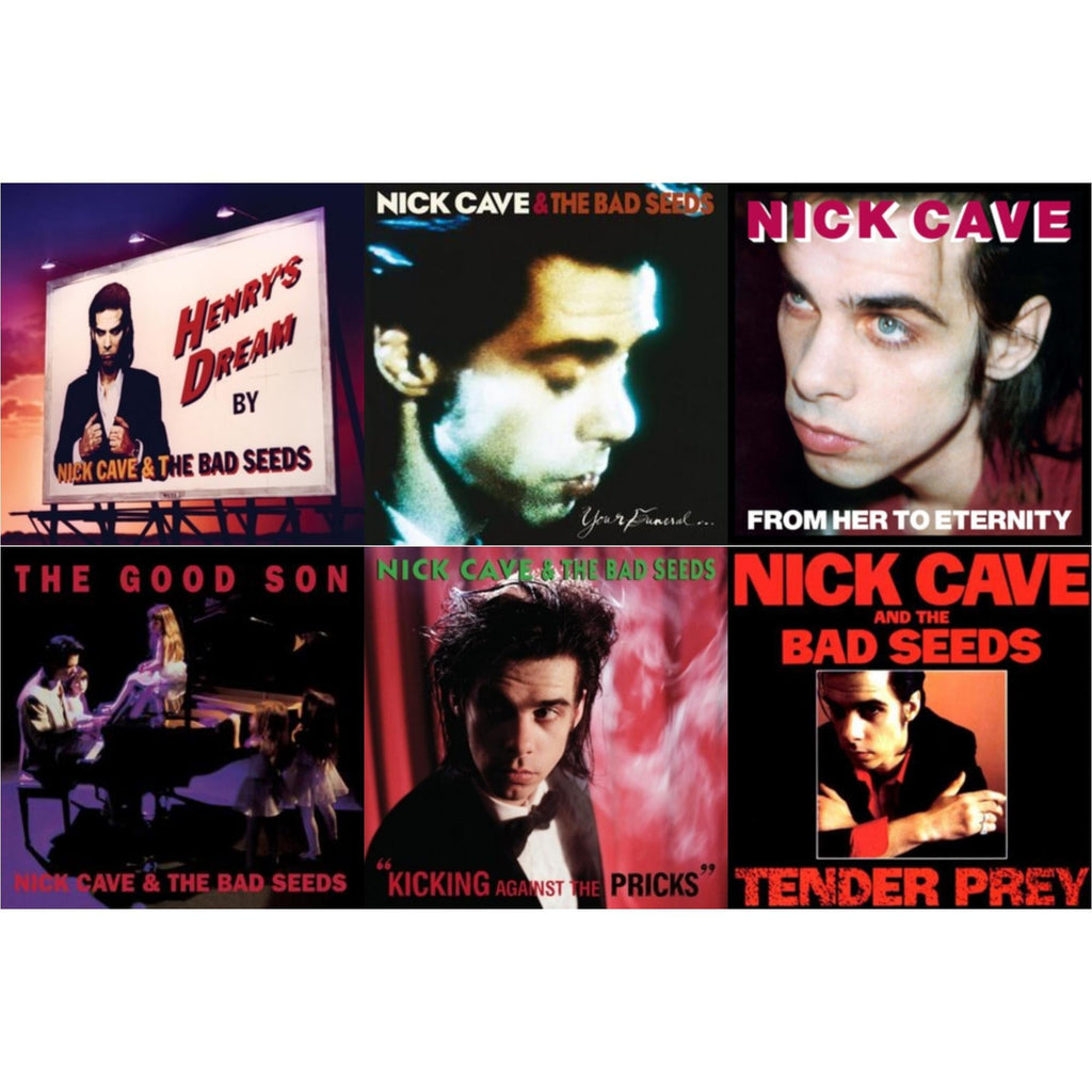 From Her To Eternity & Kicking Against The Pricks & Your Funeral...My Trial (2LP) & Tender Prey & Good Son & Henry's Dream