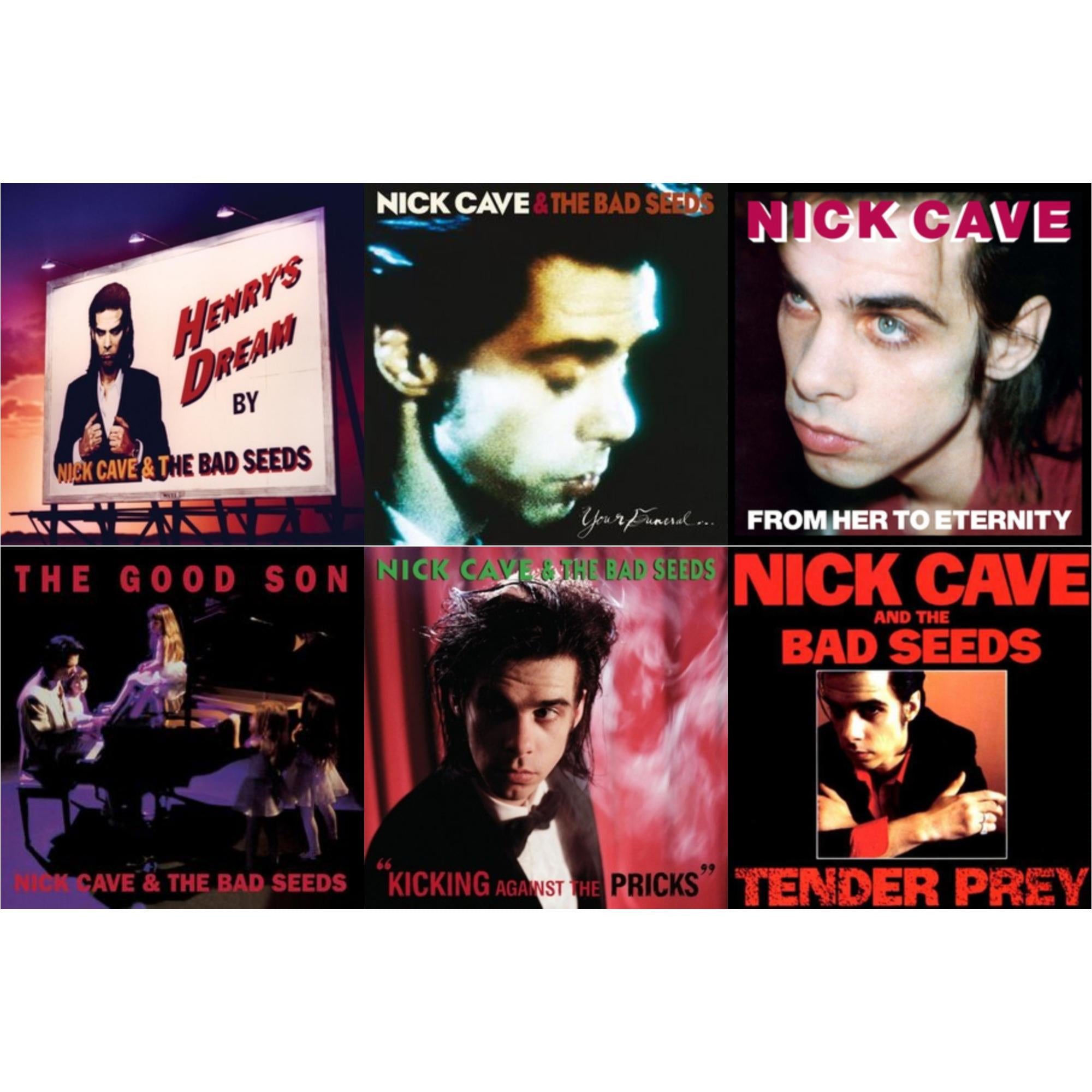 From Her To Eternity & Kicking Against The Pricks & Your Funeral...My Trial (2LP) & Tender Prey & Good Son & Henry's Dream