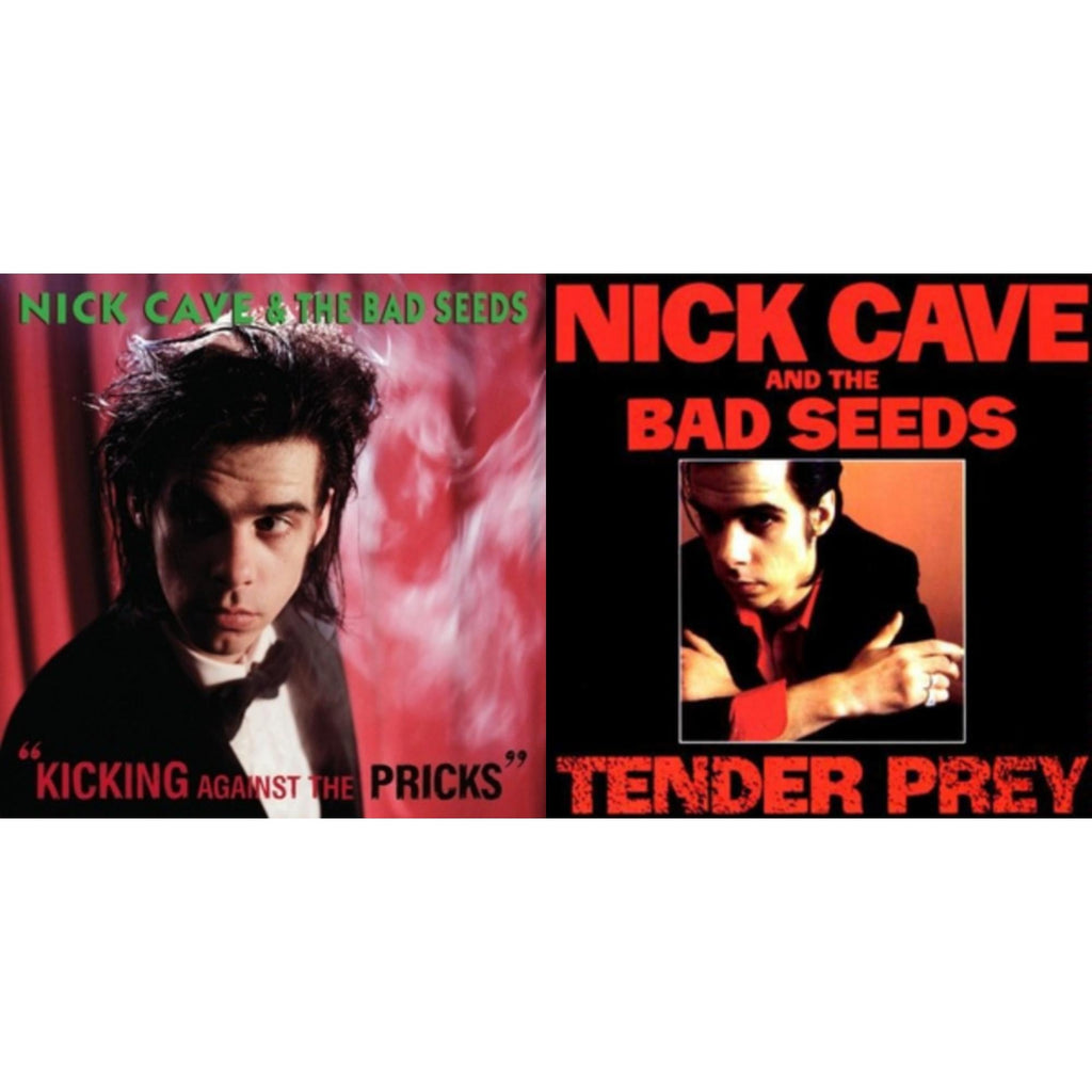 Nick & The Bad Seeds Cave - Kicking Against The Pricks & Tender Prey - LP Vinyl Bundle