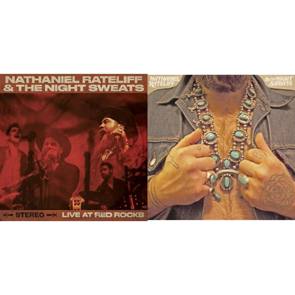Nathaniel & The Night Sweats Rateliff - Live At Red Rocks & Nathaniel Rateliff & The Night Sweats - LP Vinyl Bundle