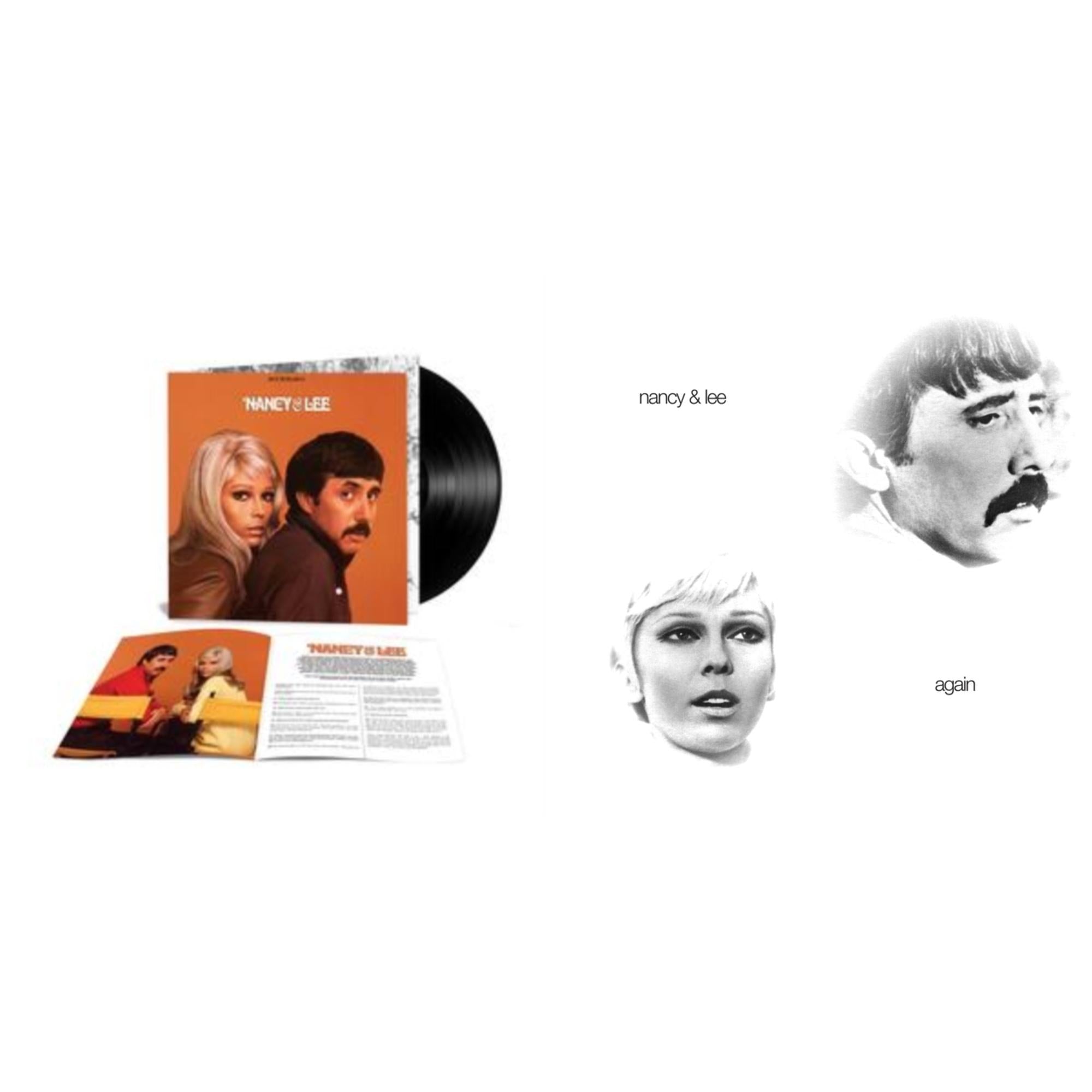 Nancy & Lee Hazlewood Sinatra - Nancy & Lee & Nancy & Lee Again - LP Vinyl Bundle