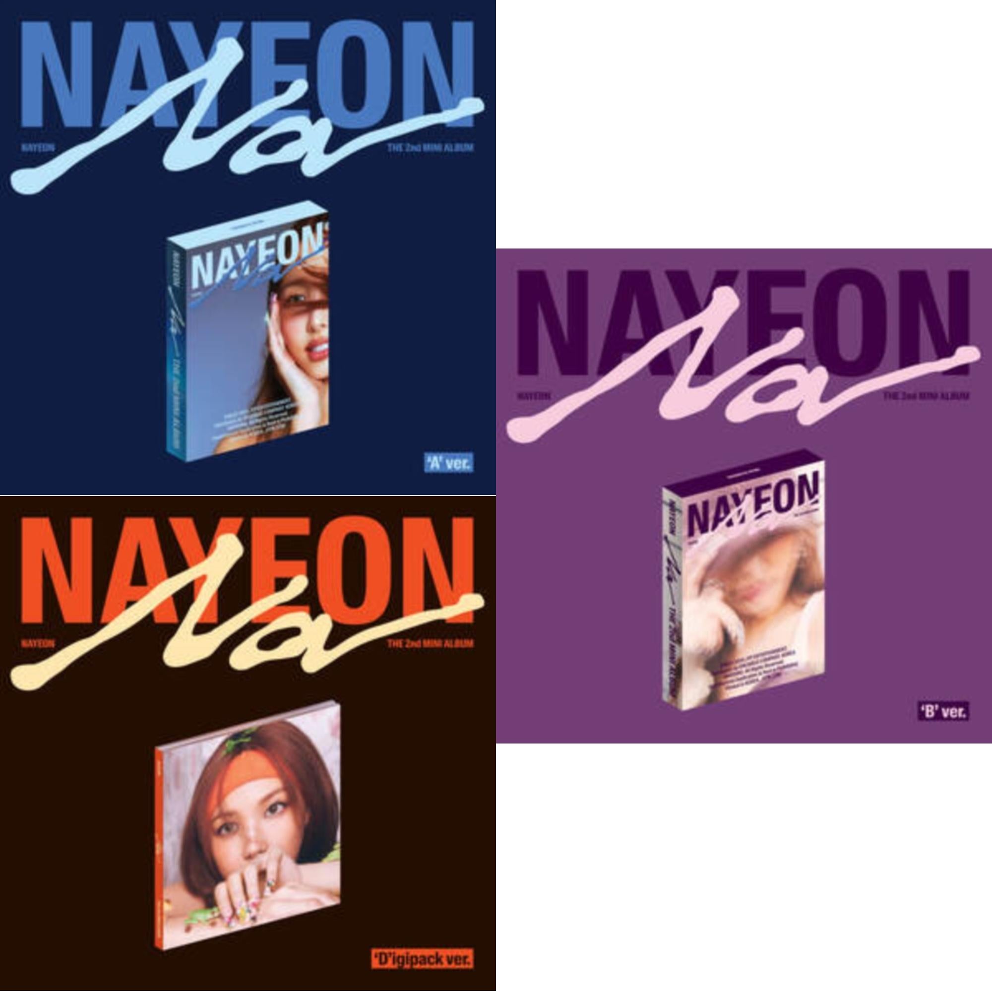 Na (A Ver.) & Na (B Ver.) & Na (Digipack Ver.)