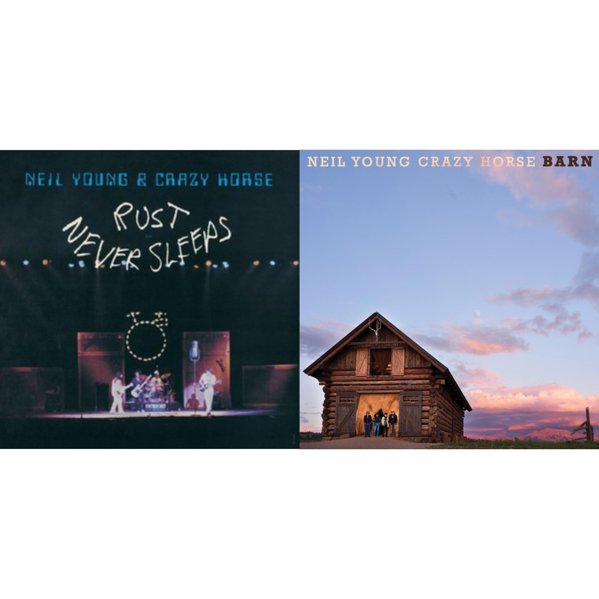 Neil & Crazy Horse Young - Barn (Deluxe Edition/LP/CD/Blu-Ray) & Rust Never Sleeps (Remastered)