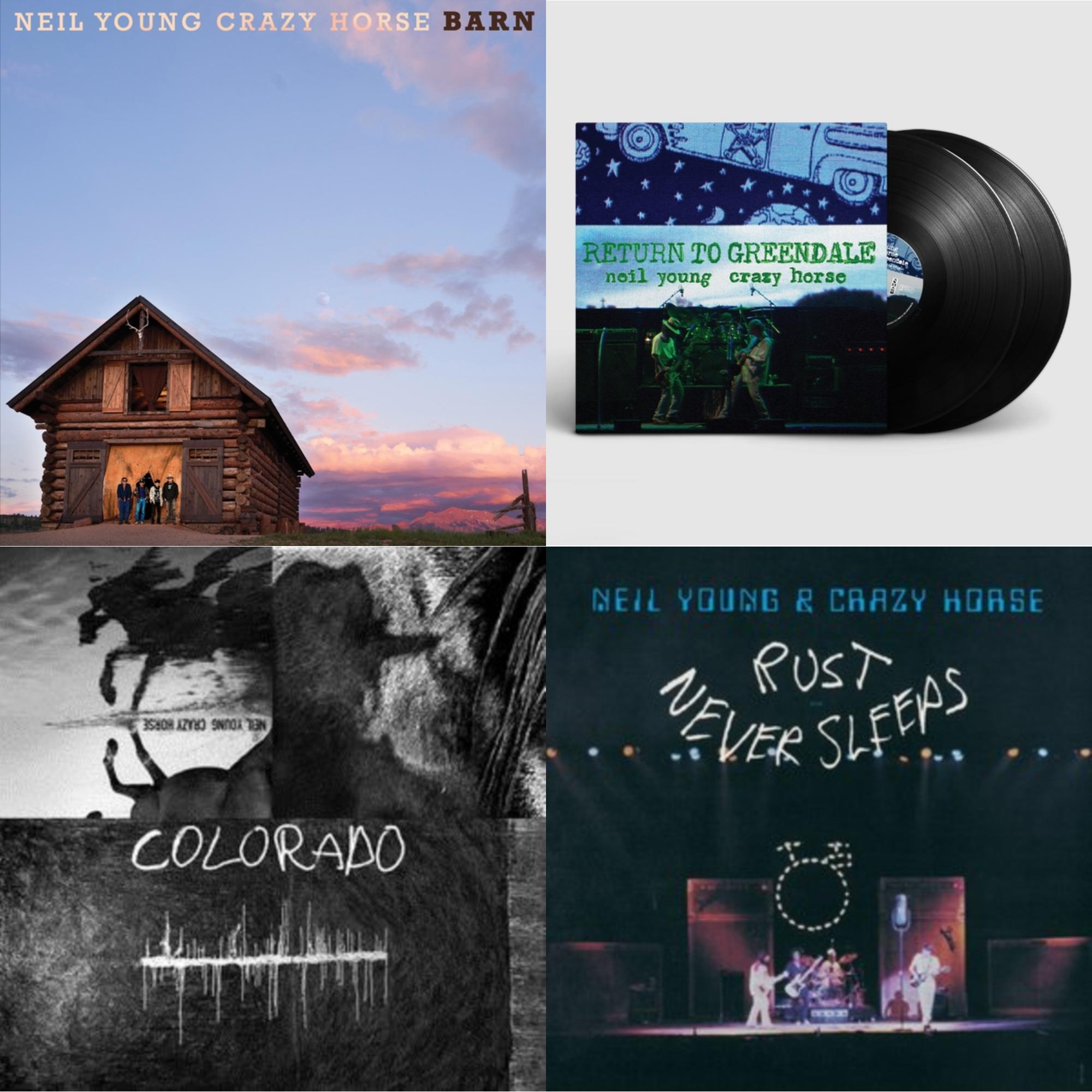 Neil & Crazy Horse Young - Barn (Special Edition) (I) & Return To Greendale & Colorado (3-Sided 2LP/7Inch) & Rust Never Sleeps (Remastered)
