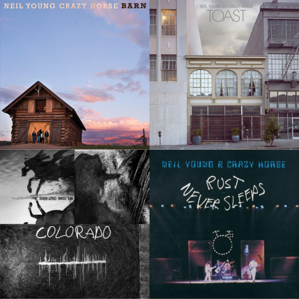 Neil & Crazy Horse Young - Barn (Special Edition) (I) & Toast (2LP) & Colorado (3-Sided 2LP/7Inch) & Rust Never Sleeps (Remastered)