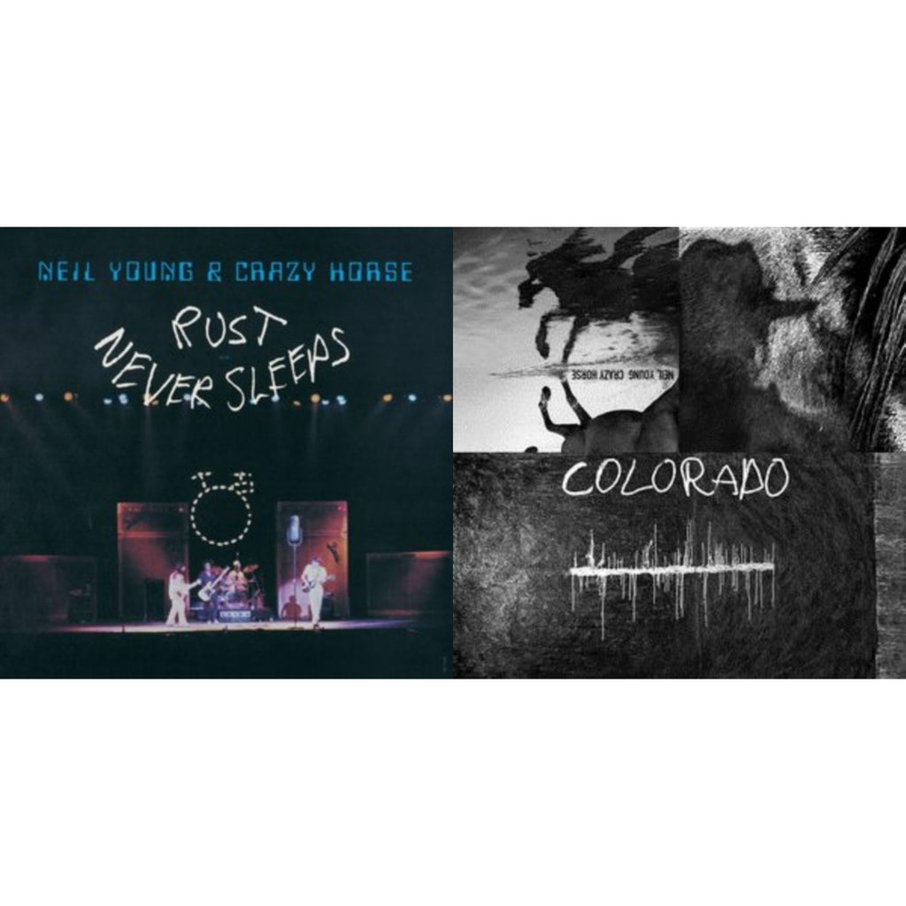 Neil & Crazy Horse Young - Colorado (3-Sided 2LP/7Inch) & Rust Never Sleeps (Remastered)