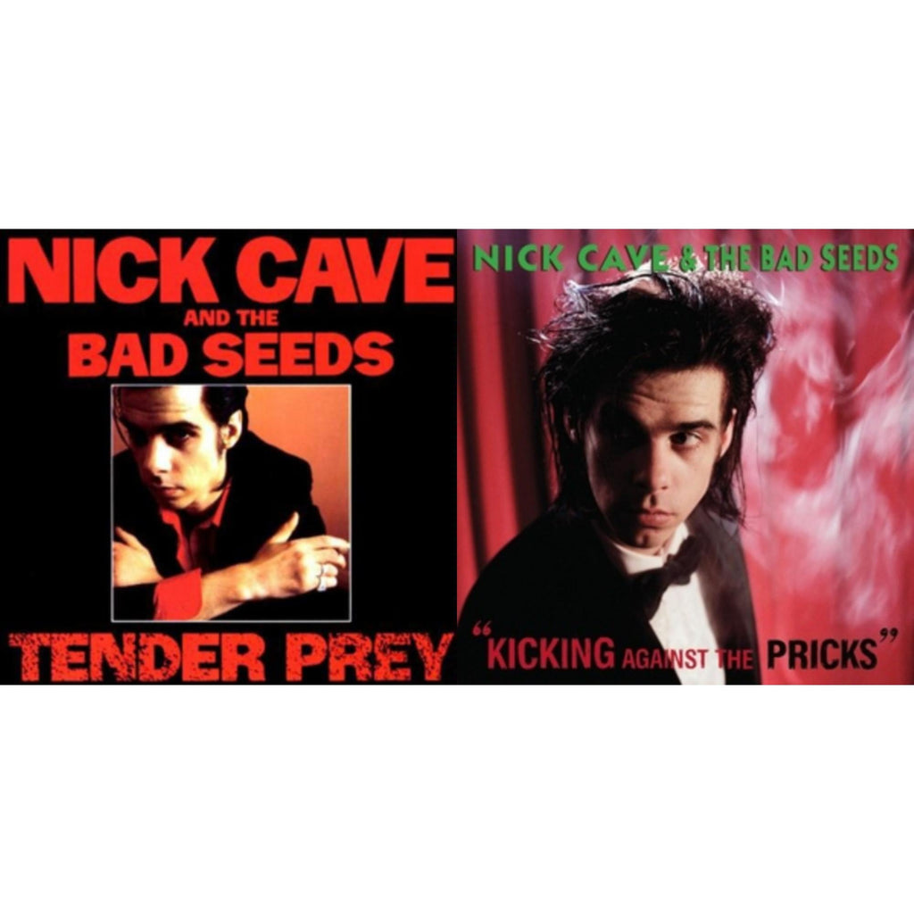 Nick & The Bad Seeds Cave - Tender Prey & Kicking Against The Pricks - LP Vinyl Bundle