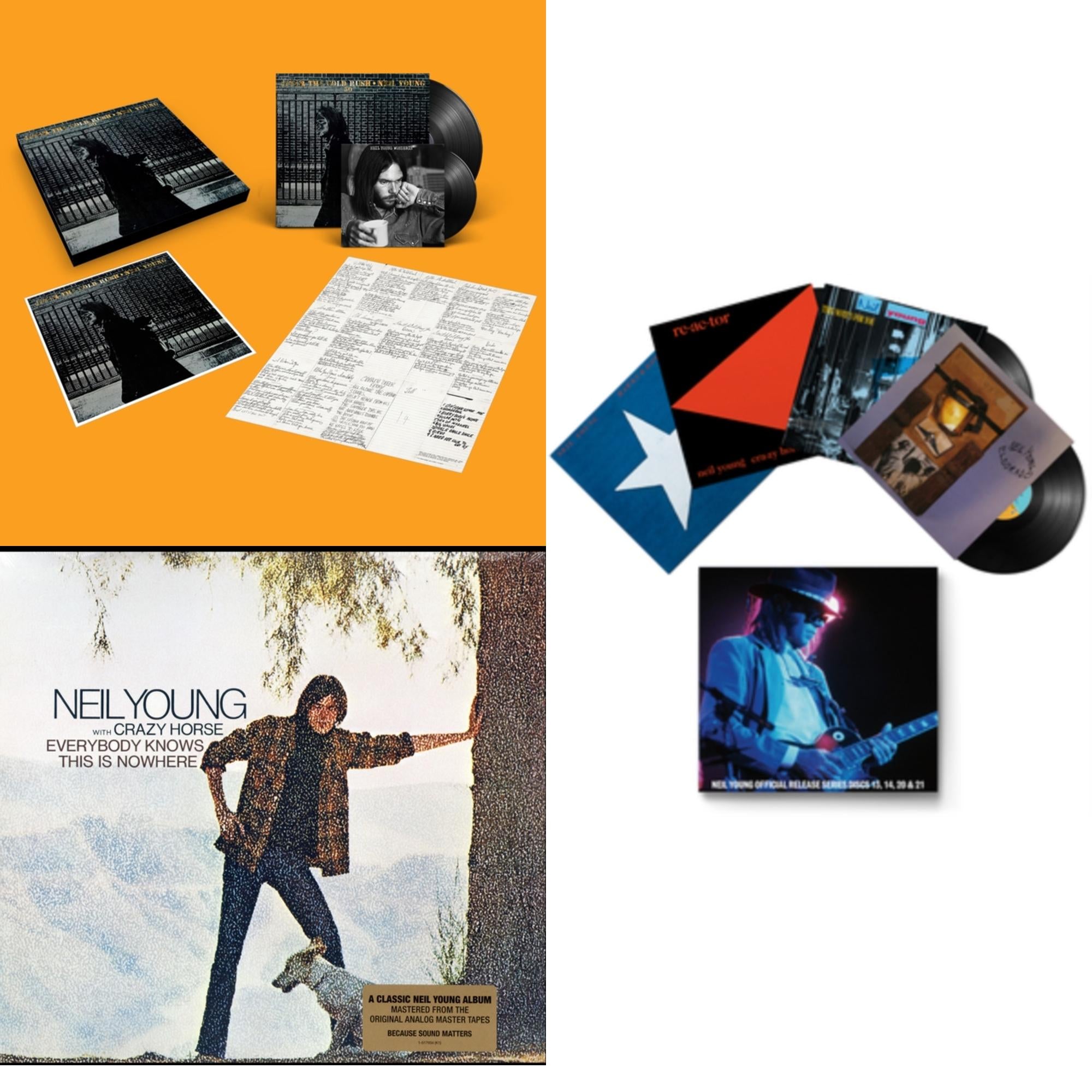After The Gold Rush (50Th Anniv Ed) & Official Release Series Discs 13, 14, 20 & 21 & Everybody Knows This Is Nowhere