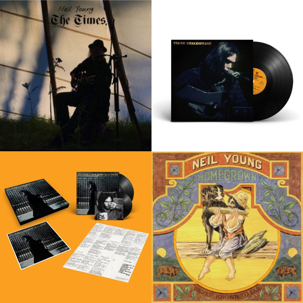 Times & Young Shakespeare & After The Gold Rush (50Th Anniv Ed) & Homegrown