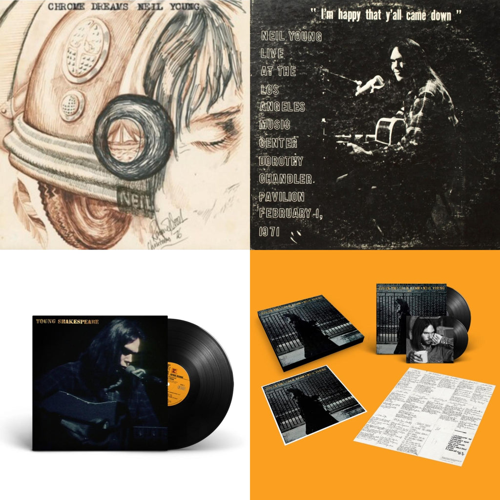 Chrome Dreams (2LP) & Dorothy Chandler Pavilion 1971 & Young Shakespeare & After The Gold Rush (50Th Anniv Ed)