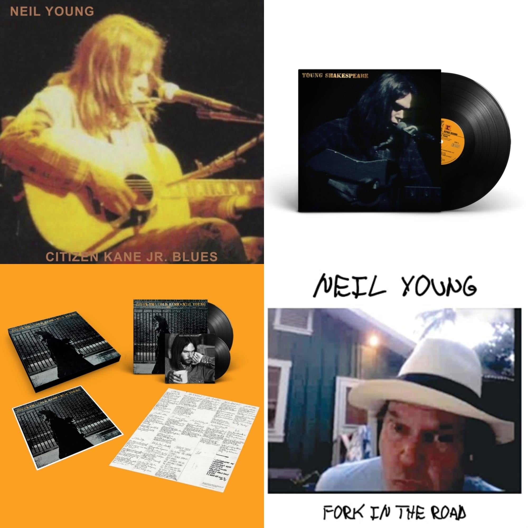 Citizen Kane Jr. Blues 1974 (Live At The Bottom Line) & Young Shakespeare & After The Gold Rush (50Th Anniv Ed) & Fork In The Road (140G)