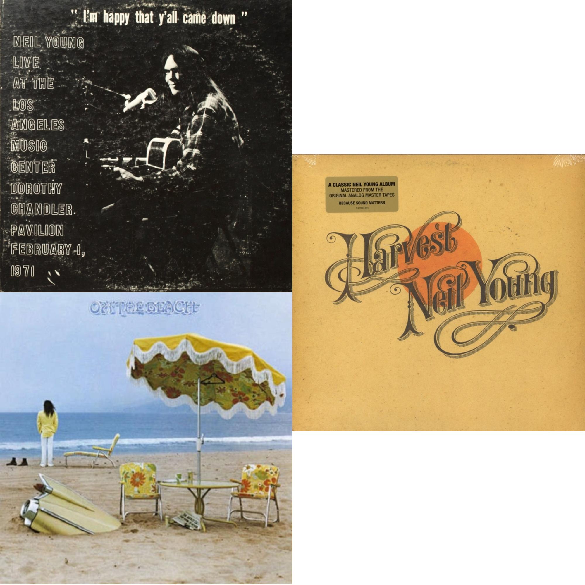 Dorothy Chandler Pavilion 1971 & On The Beach & Harvest