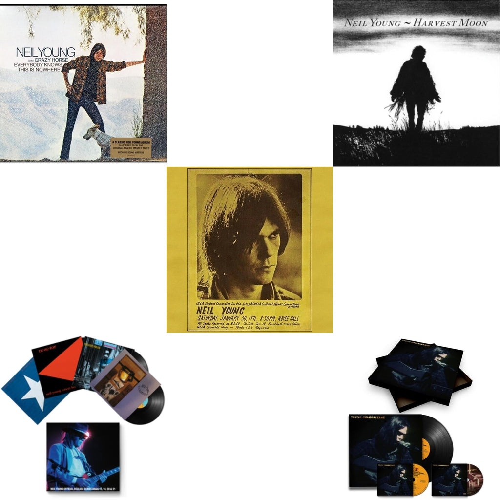Royce Hall 1971 & Young Shakespeare (Deluxe) & Official Release Series Discs 13, 14, 20 & 21 & Harvest Moon (2LP) & Everybody Knows This Is Nowhere