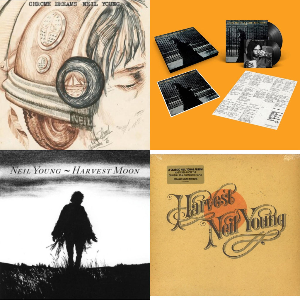 Chrome Dreams (2LP) & After The Gold Rush (50Th Anniv Ed) & Harvest Moon (2LP) & Harvest