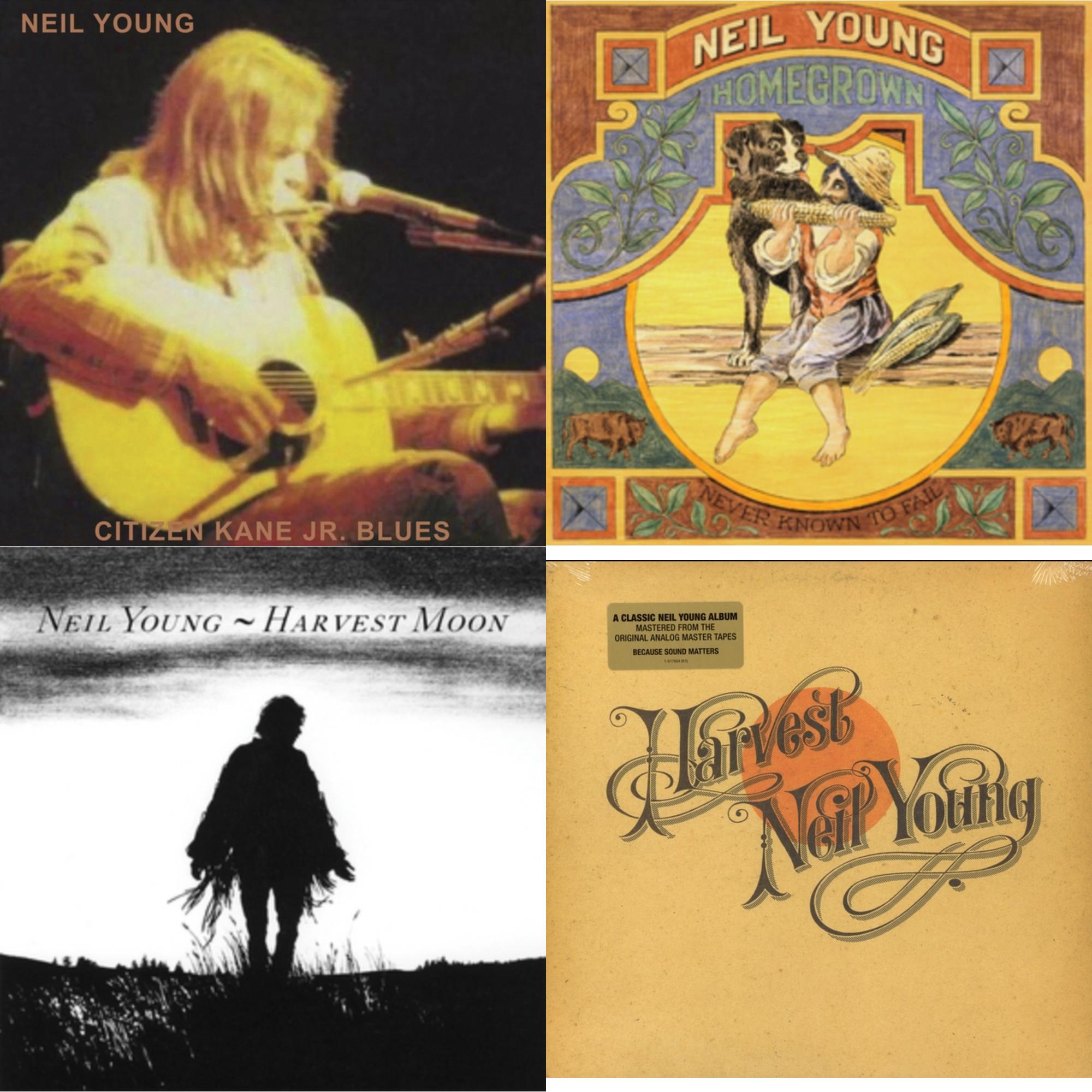 Citizen Kane Jr. Blues 1974 (Live At The Bottom Line) & Homegrown & Harvest Moon (2LP) & Harvest