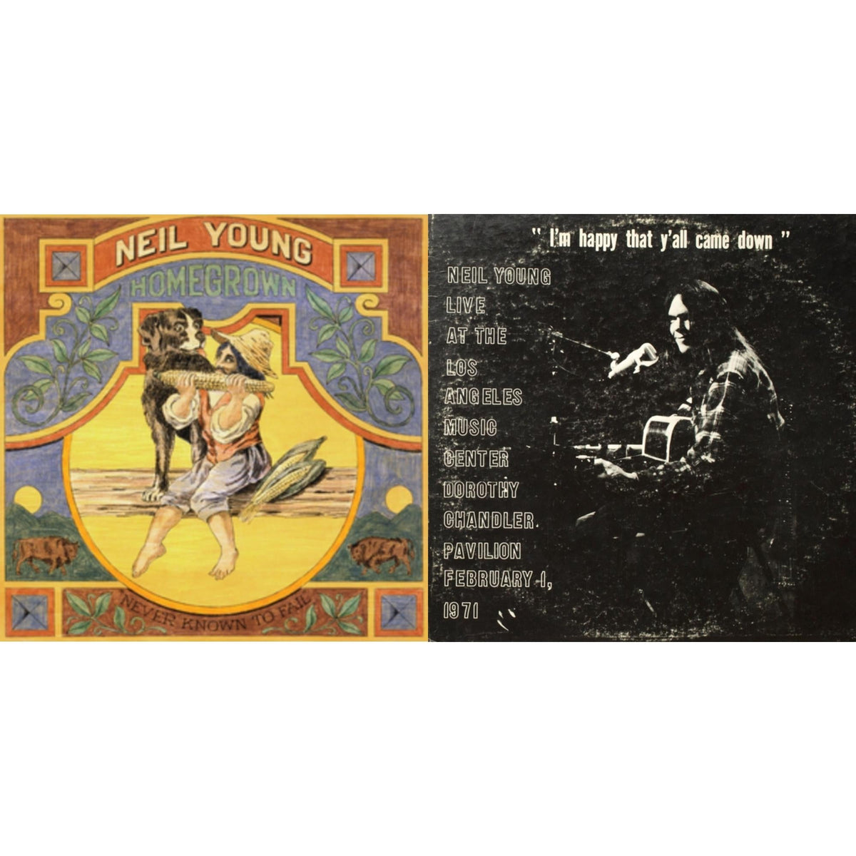 Dorothy Chandler Pavilion 1971 & Homegrown