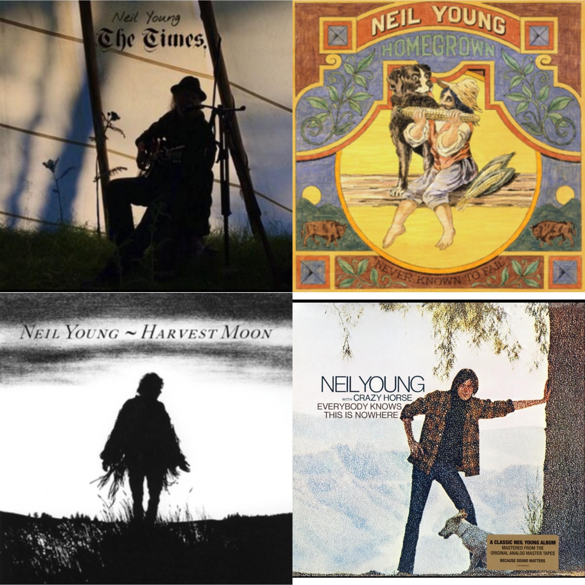 Times & Homegrown & Harvest Moon (2LP) & Everybody Knows This Is Nowhere