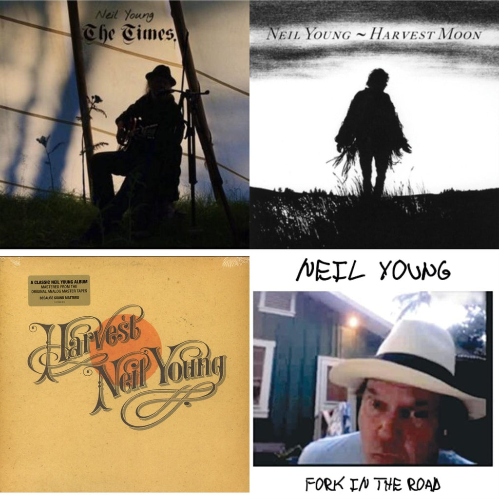 Neil Young - Times & Harvest Moon (2LP) & Harvest & Fork In The Road (140G)
