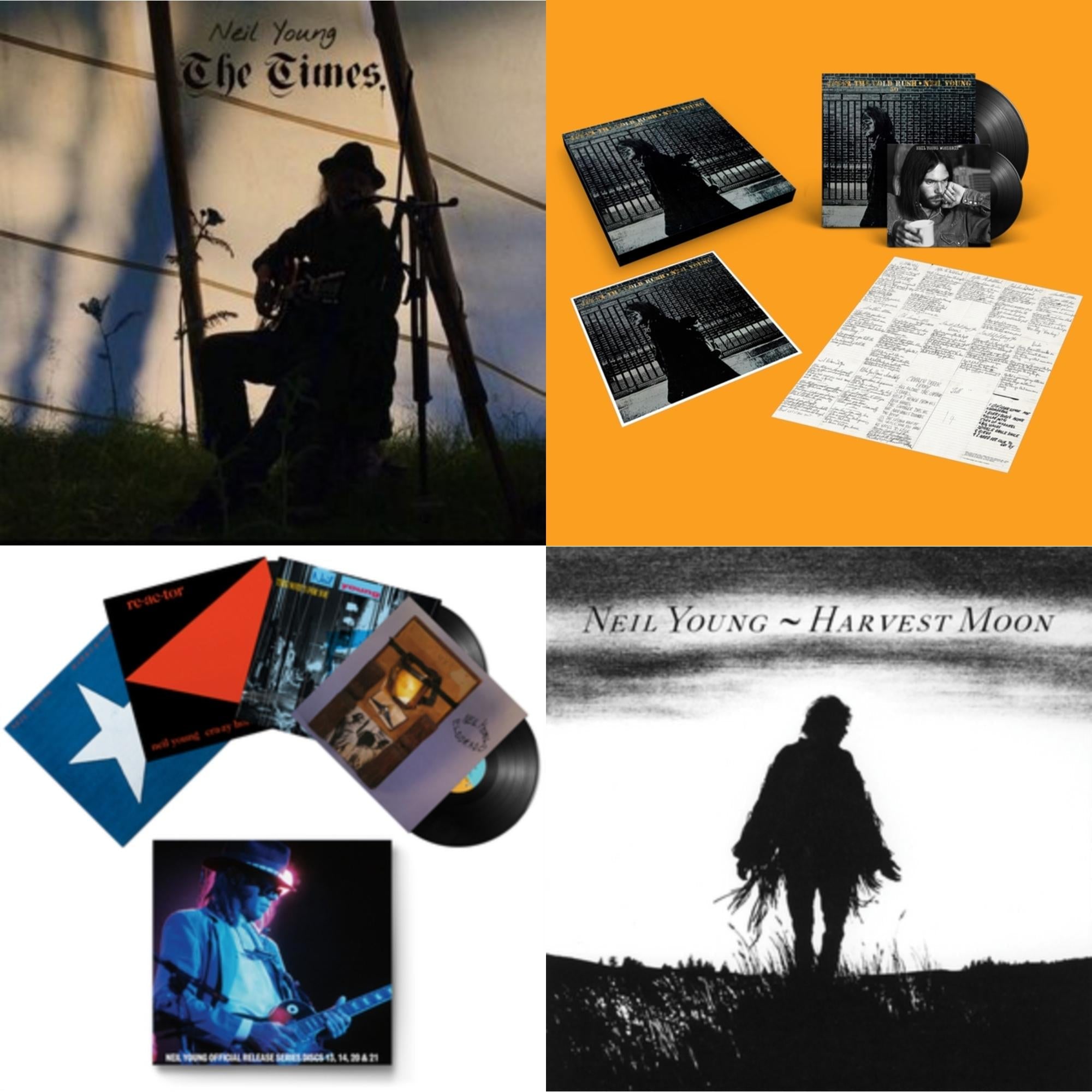 Times & After The Gold Rush (50Th Anniv Ed) & Official Release Series Discs 13, 14, 20 & 21 & Harvest Moon (2LP)