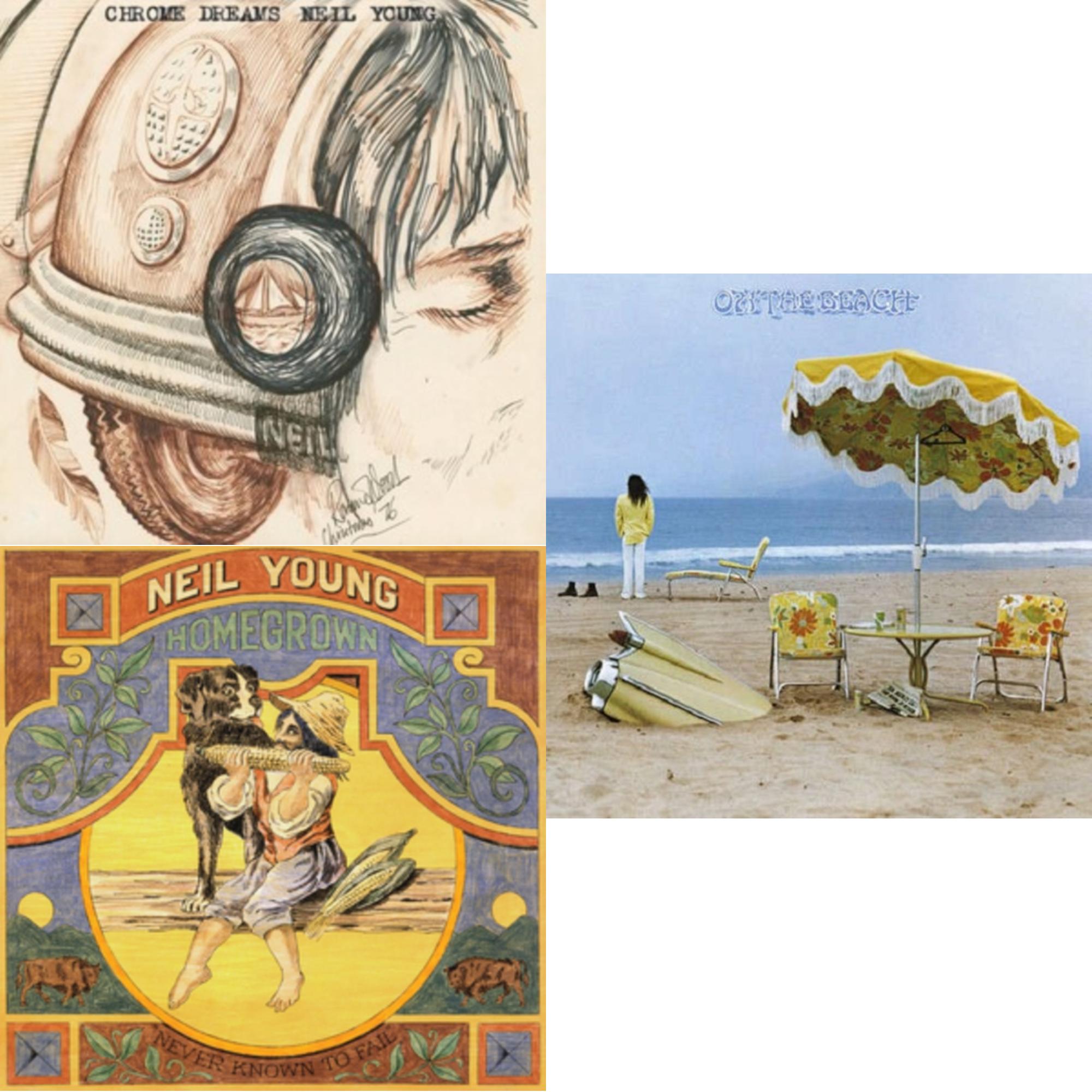 Chrome Dreams (2LP) & Homegrown & On The Beach
