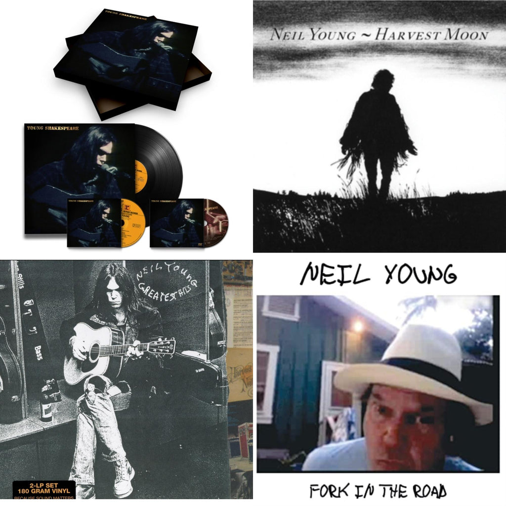 Young Shakespeare (Deluxe) & Harvest Moon (2LP) & Greatest Hits & Fork In The Road (140G)