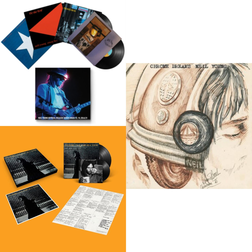 Chrome Dreams (2LP) & After The Gold Rush (50Th Anniv Ed) & Official Release Series Discs 13, 14, 20 & 21