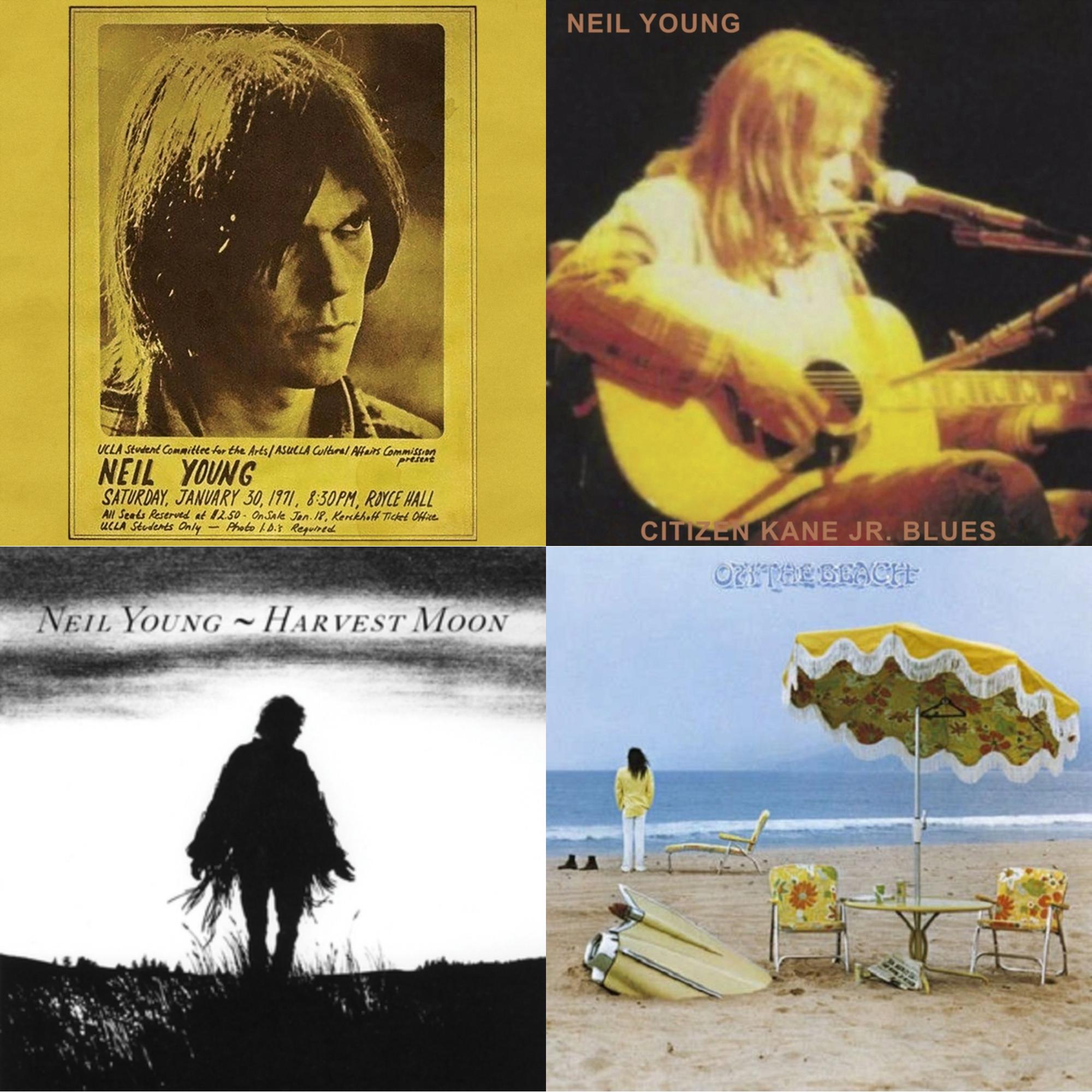 Royce Hall 1971 & Citizen Kane Jr. Blues 1974 (Live At The Bottom Line) & Harvest Moon (2LP) & On The Beach
