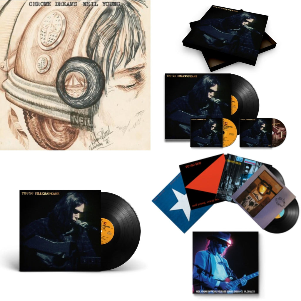 Chrome Dreams (2LP) & Young Shakespeare (Deluxe) & Young Shakespeare & Official Release Series Discs 13, 14, 20 & 21