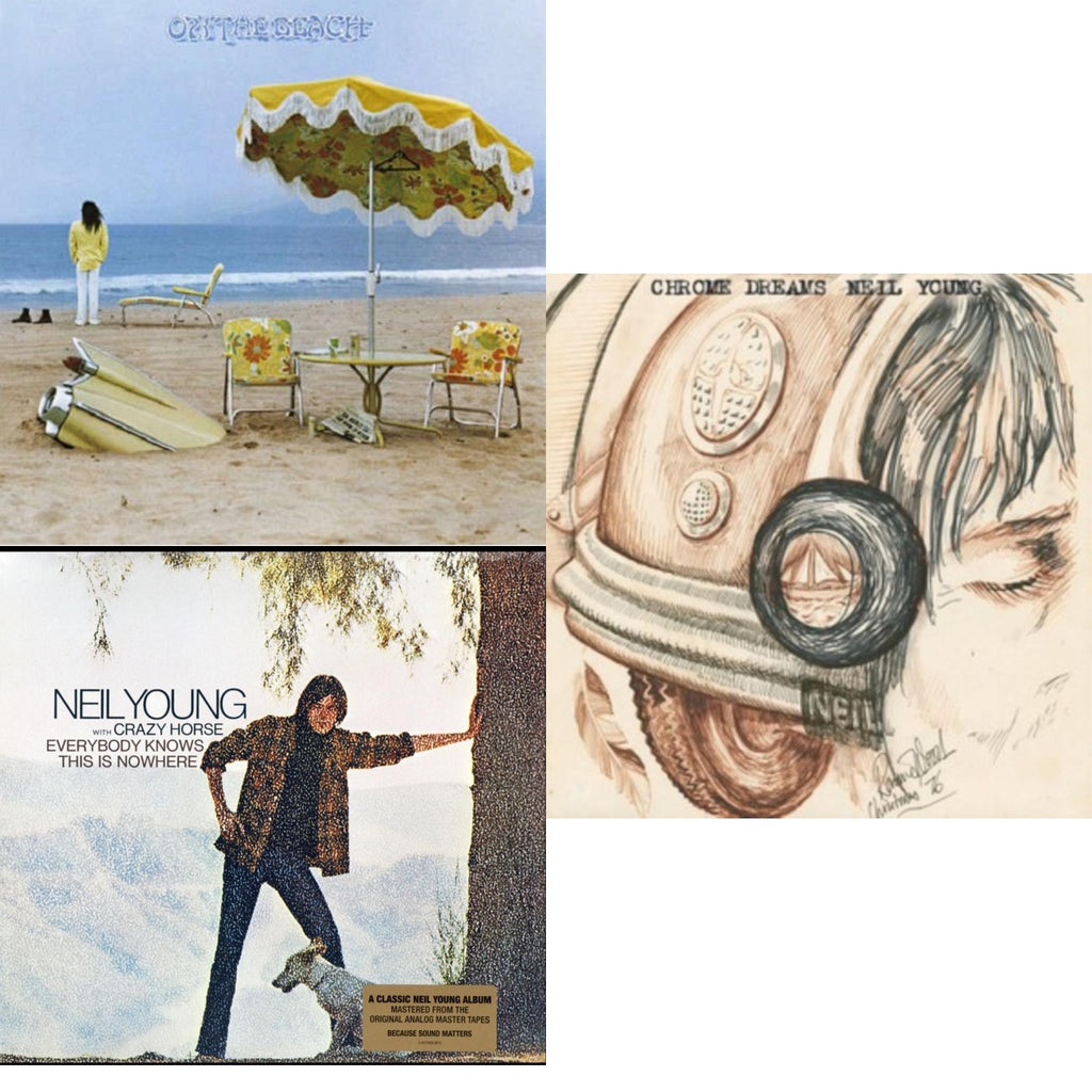 Chrome Dreams (2LP) & On The Beach & Everybody Knows This Is Nowhere
