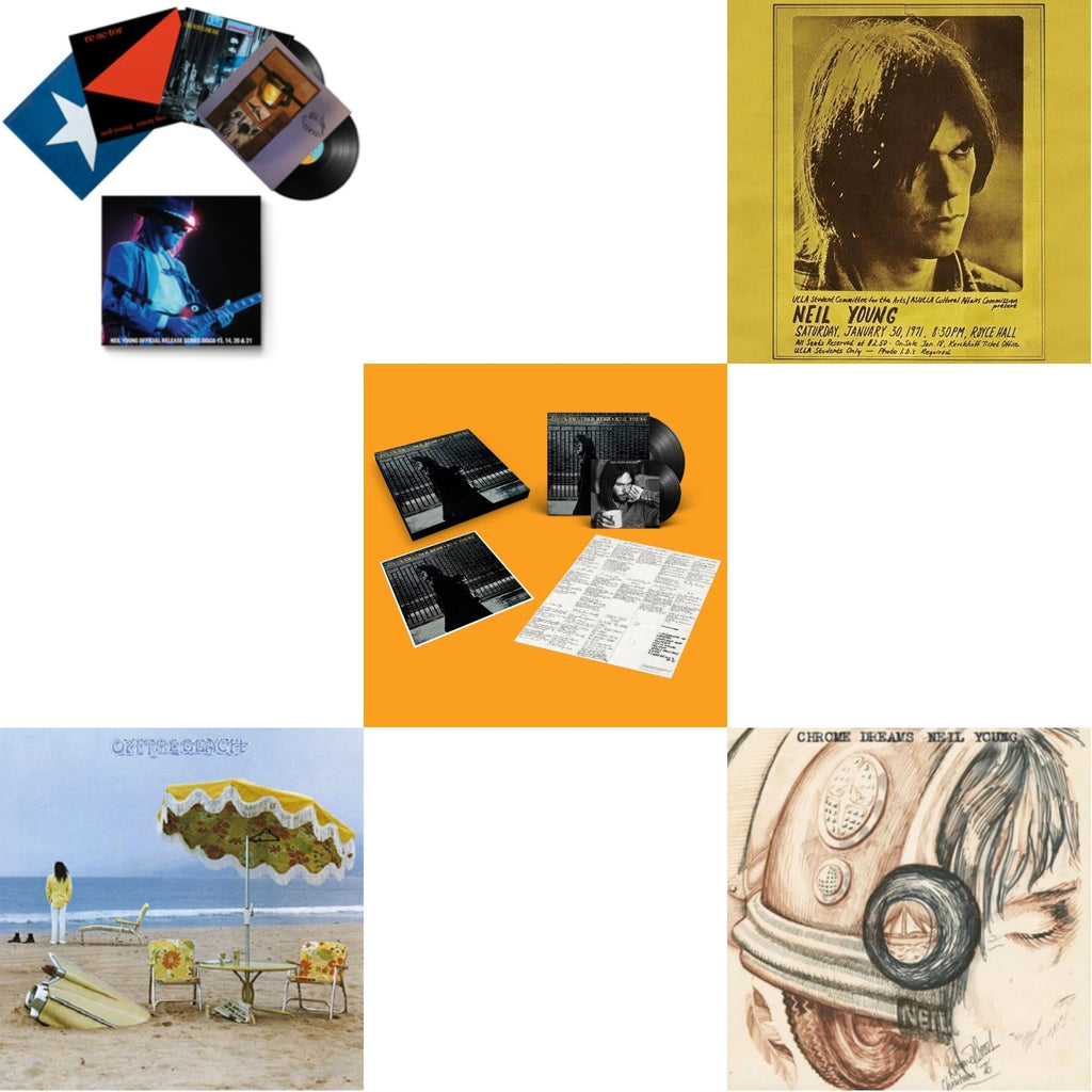 Chrome Dreams (2LP) & Royce Hall 1971 & After The Gold Rush (50Th Anniv Ed) & Official Release Series Discs 13, 14, 20 & 21 & On The Beach