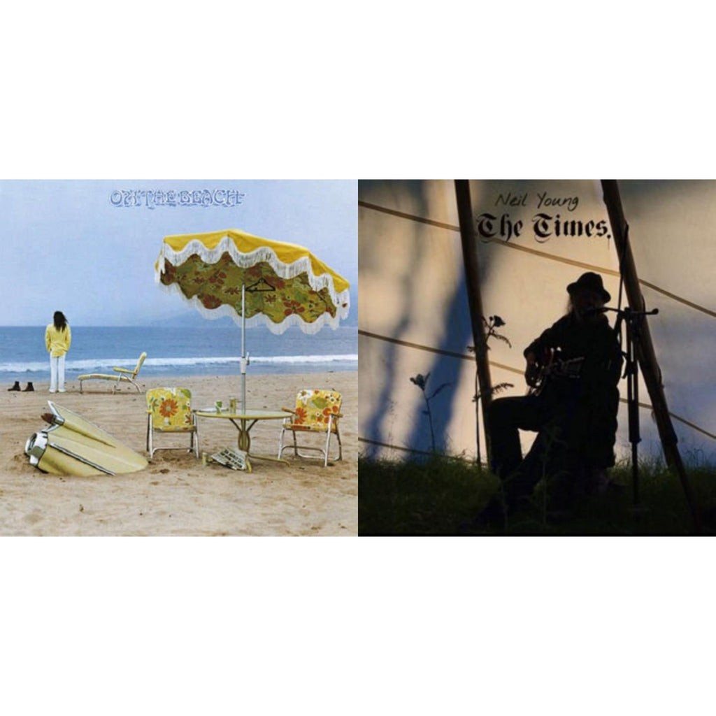 Neil Young - Times & On The Beach - LP Vinyl Bundle