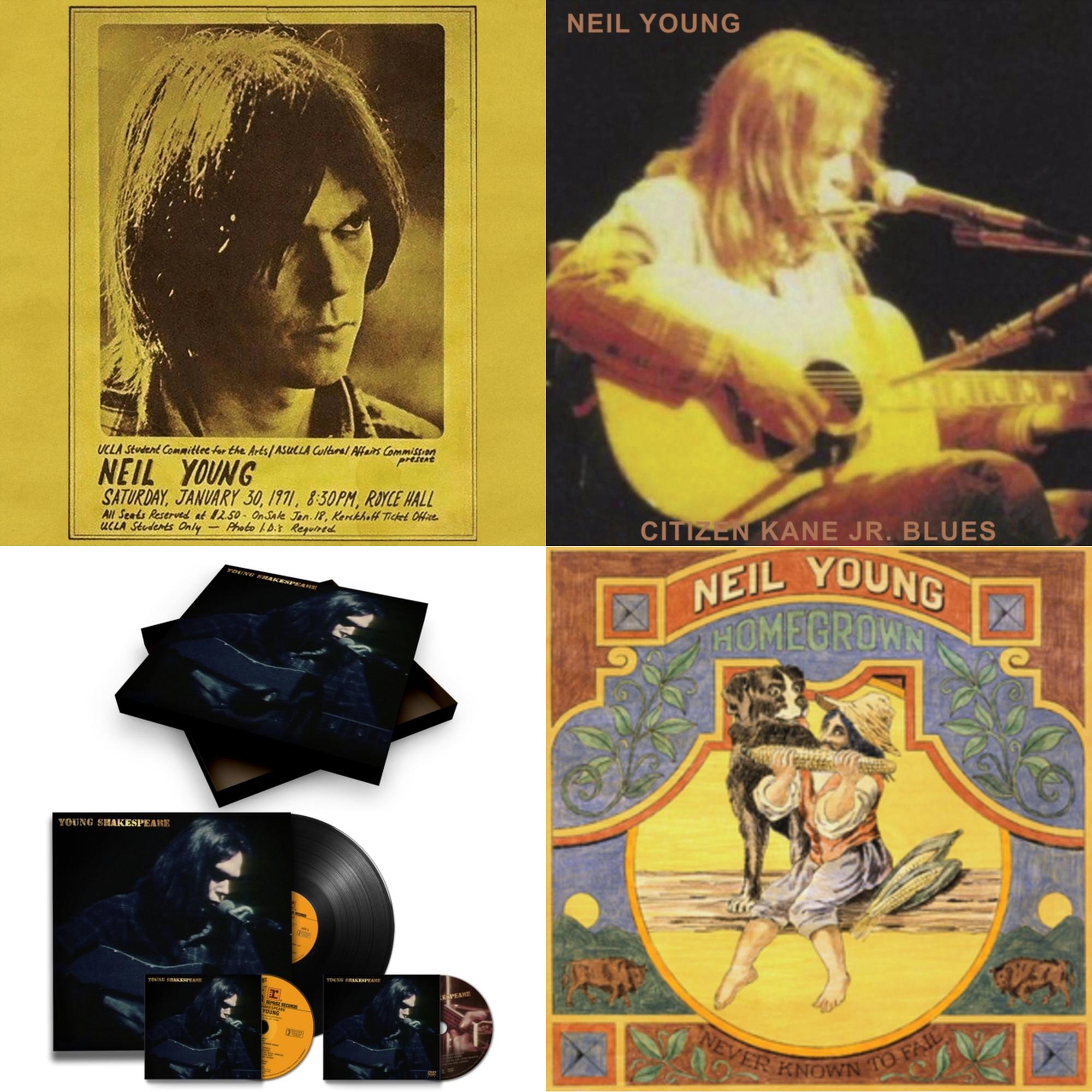 Royce Hall 1971 & Citizen Kane Jr. Blues 1974 (Live At The Bottom Line) & Young Shakespeare (Deluxe) & Homegrown