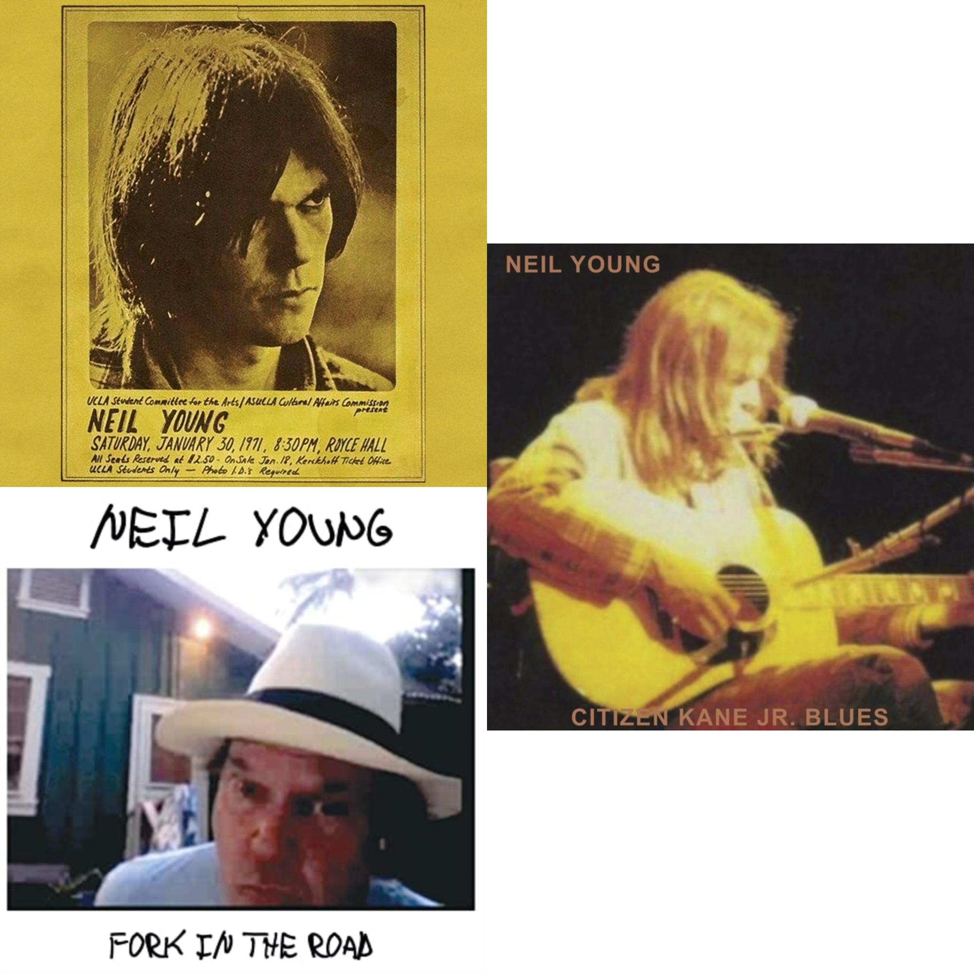 Royce Hall 1971 & Citizen Kane Jr. Blues 1974 (Live At The Bottom Line) & Fork In The Road (140G)