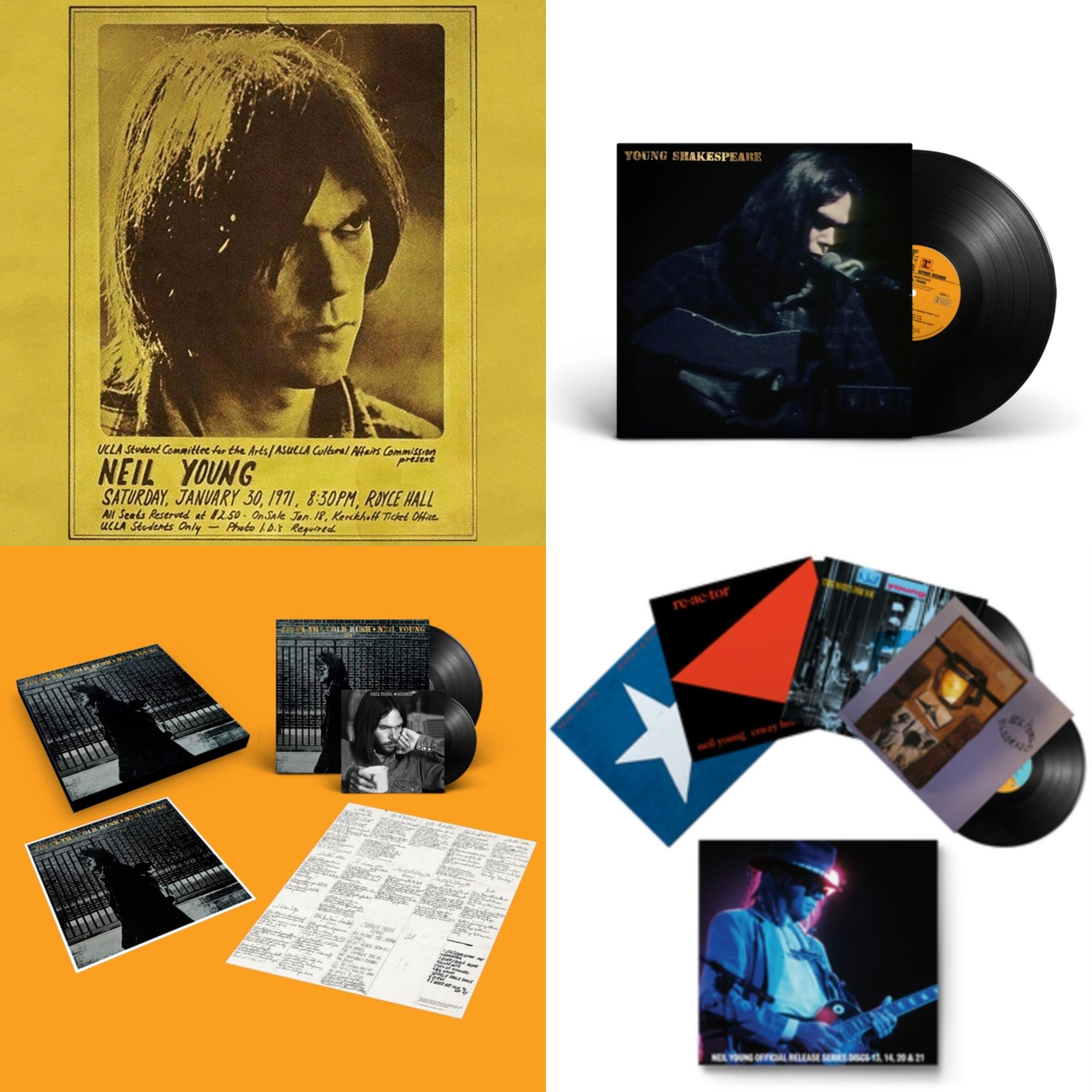Royce Hall 1971 & Young Shakespeare & After The Gold Rush (50Th Anniv Ed) & Official Release Series Discs 13, 14, 20 & 21