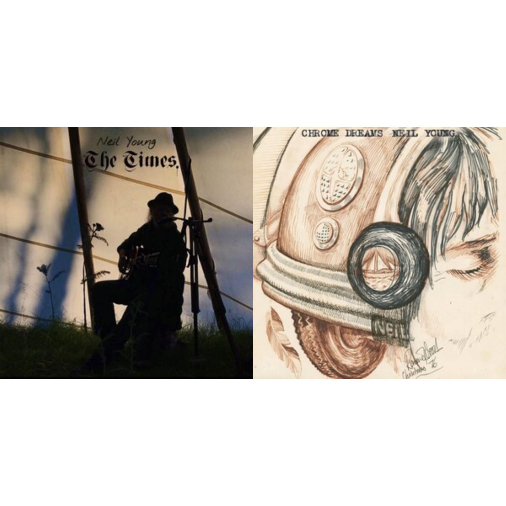 Neil Young - Times & Chrome Dreams (2LP)