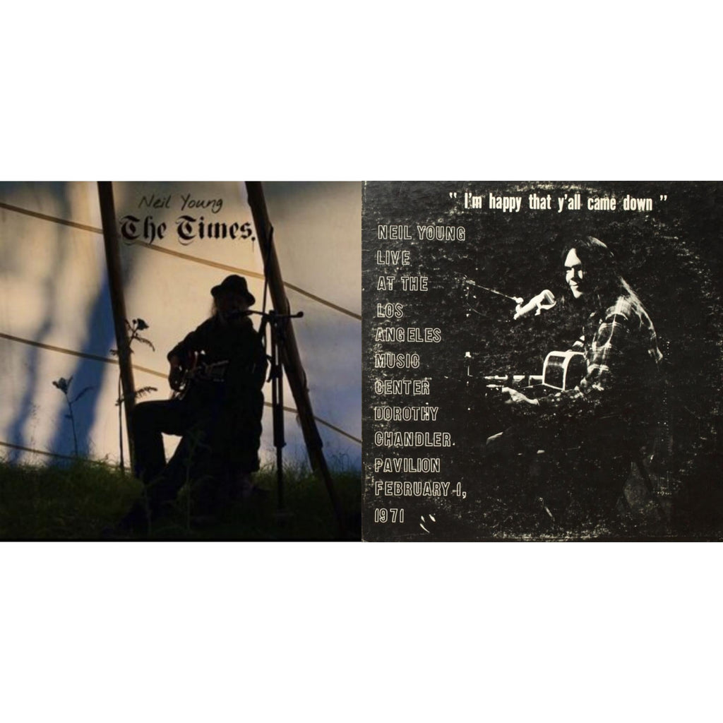 Neil Young - Times & Dorothy Chandler Pavilion 1971 - LP Vinyl Bundle