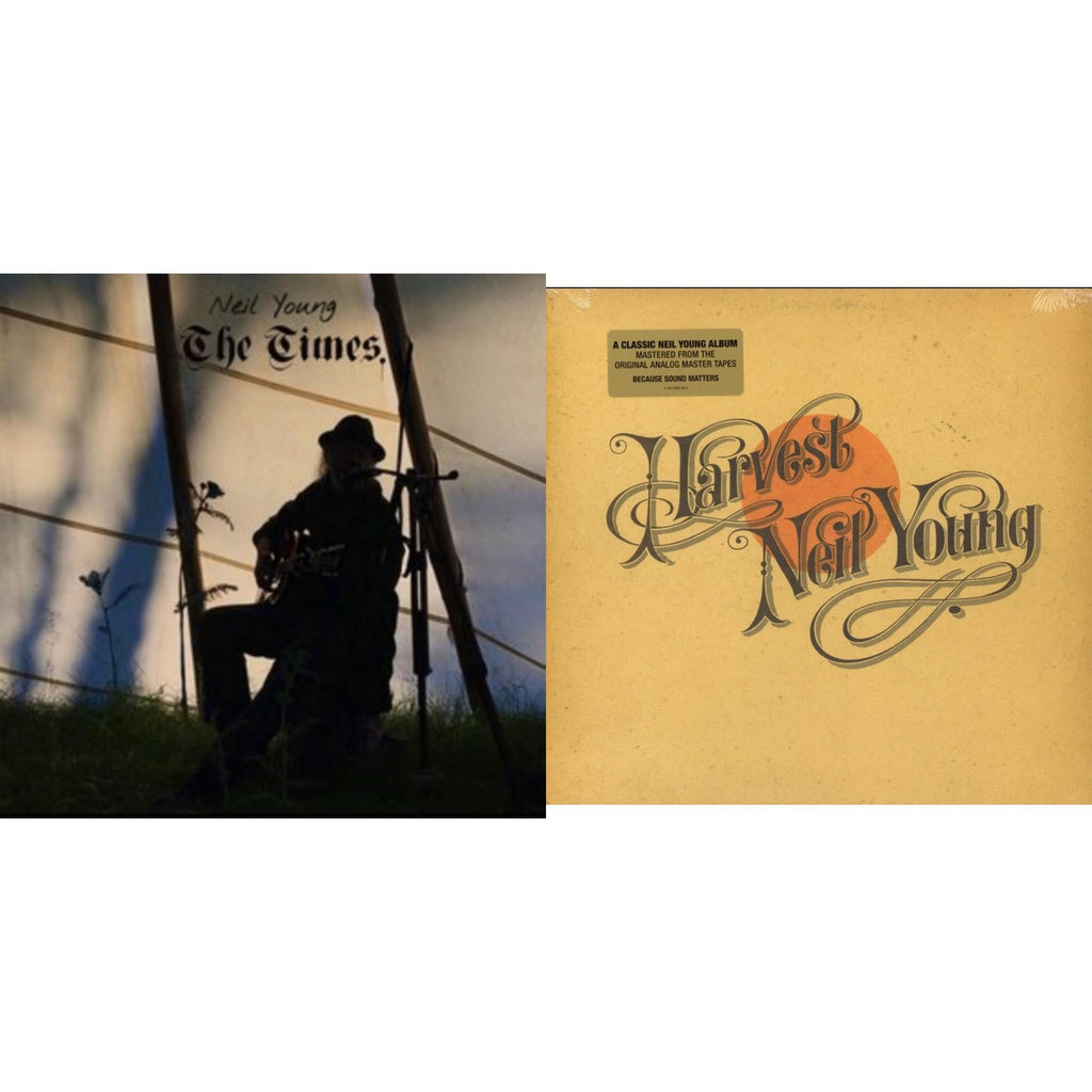 Neil Young - Times & Harvest - LP Vinyl Bundle
