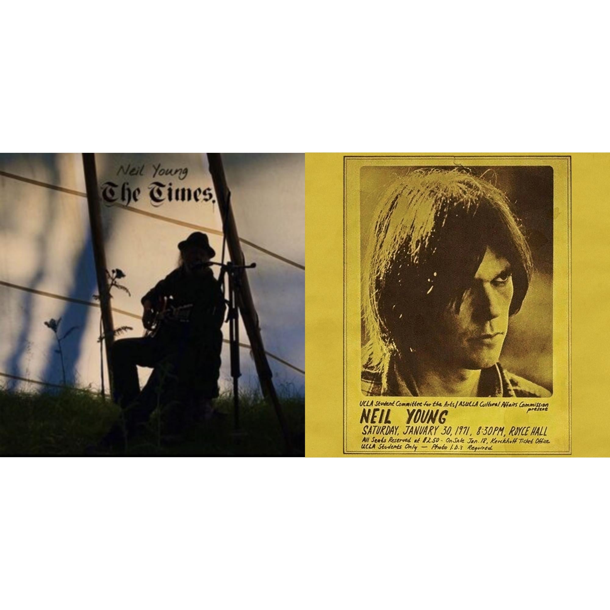 Neil Young - Royce Hall 1971 & Times - LP Vinyl Bundle