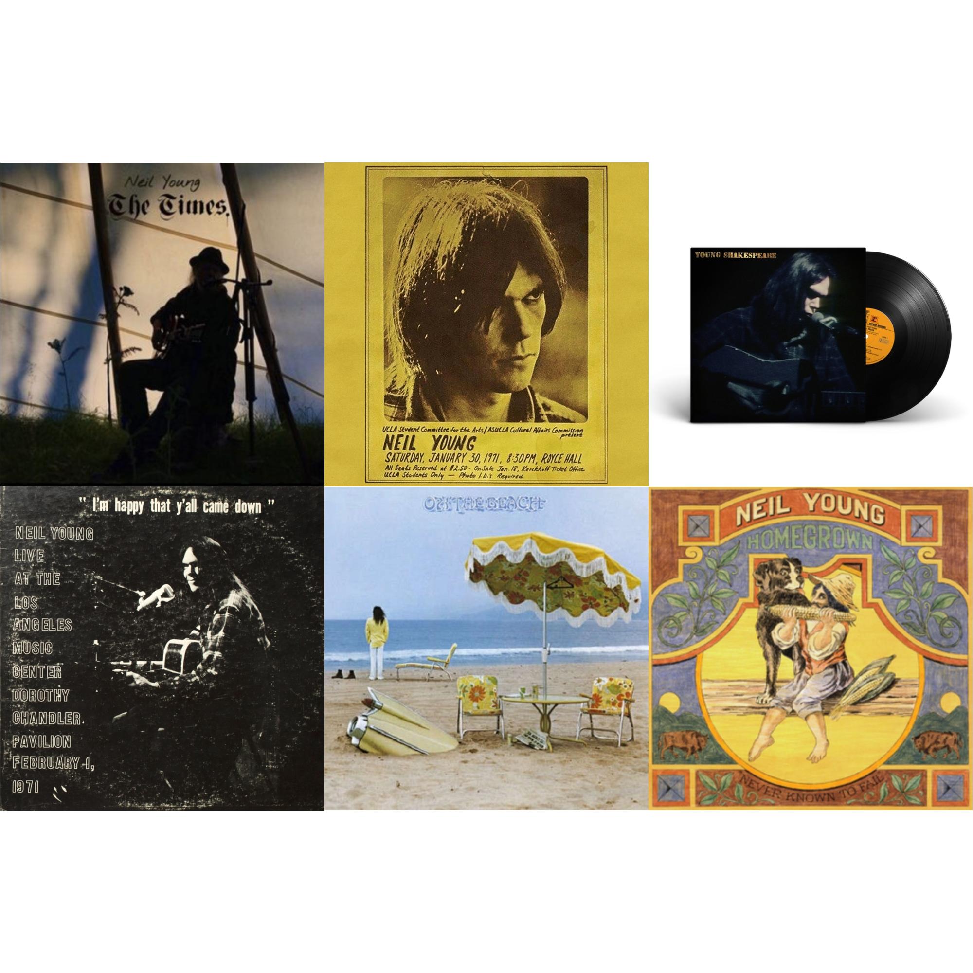 Royce Hall 1971 & Dorothy Chandler Pavilion 1971 & Times & Young Shakespeare & Homegrown & On The Beach