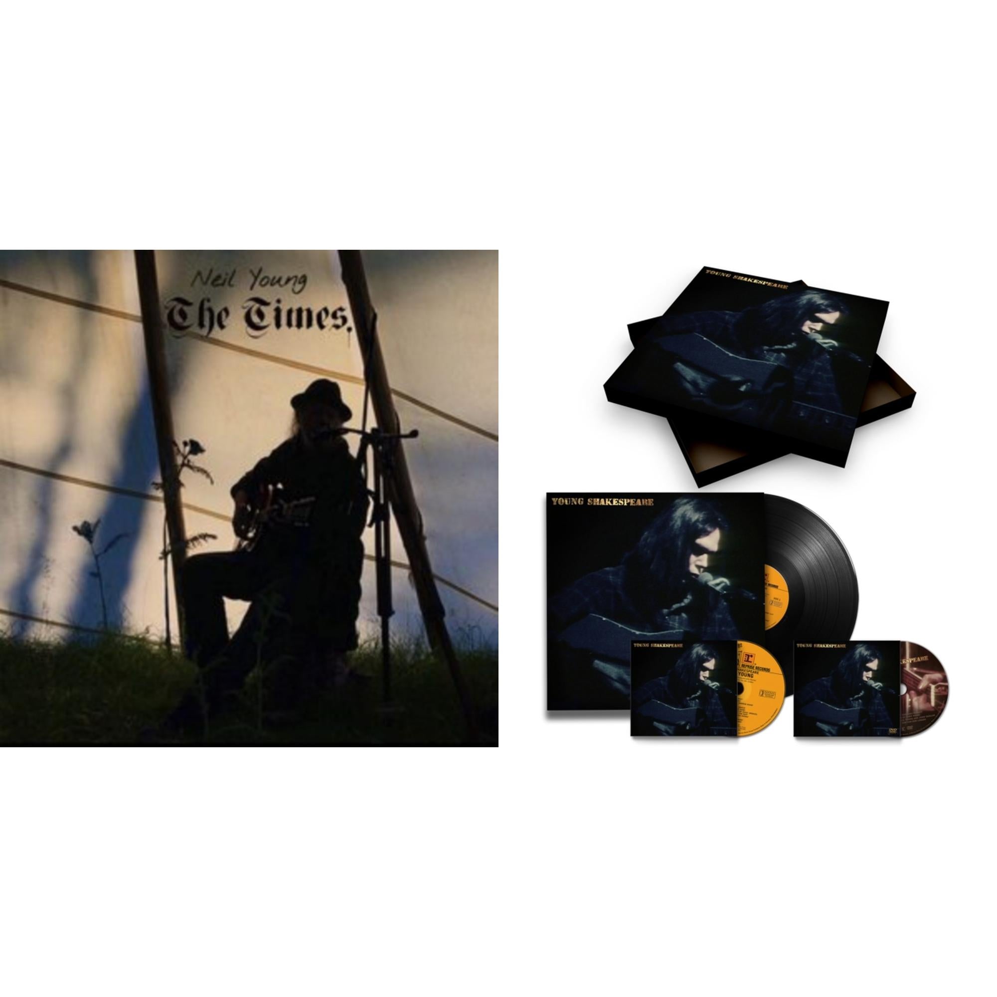 Neil Young - Times & Young Shakespeare (Deluxe) - LP Vinyl Bundle